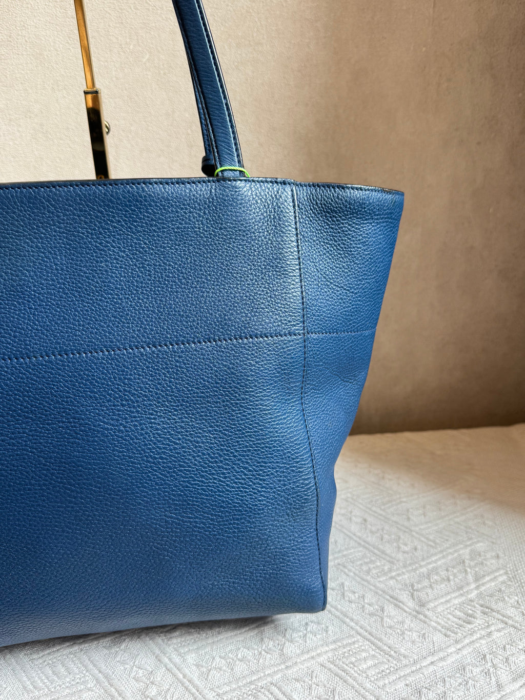 Prada Totebag Ziper Blue