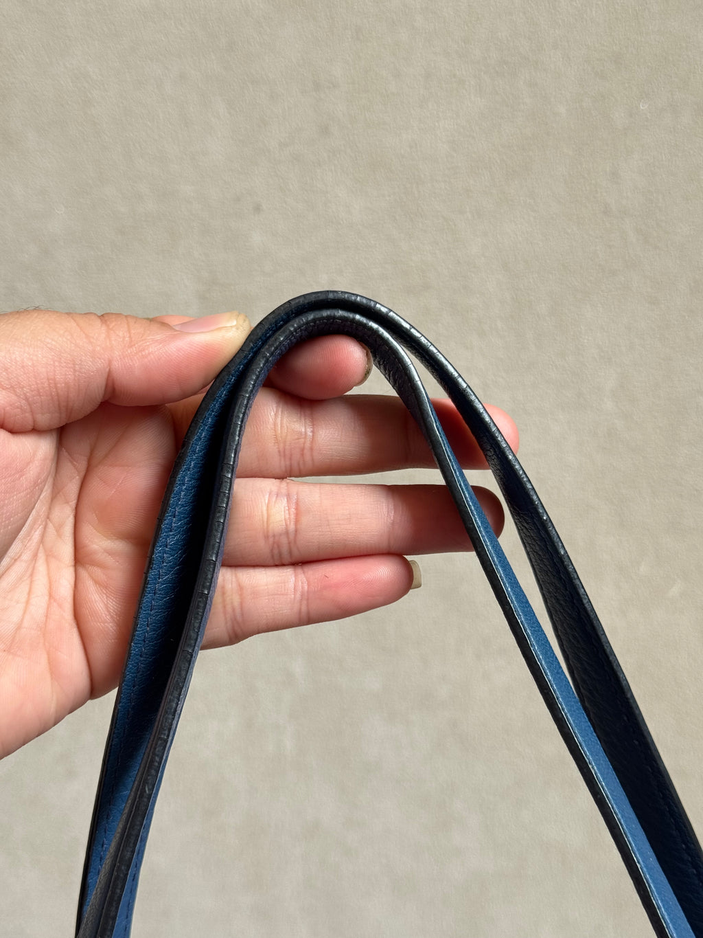 Prada Totebag Ziper Blue