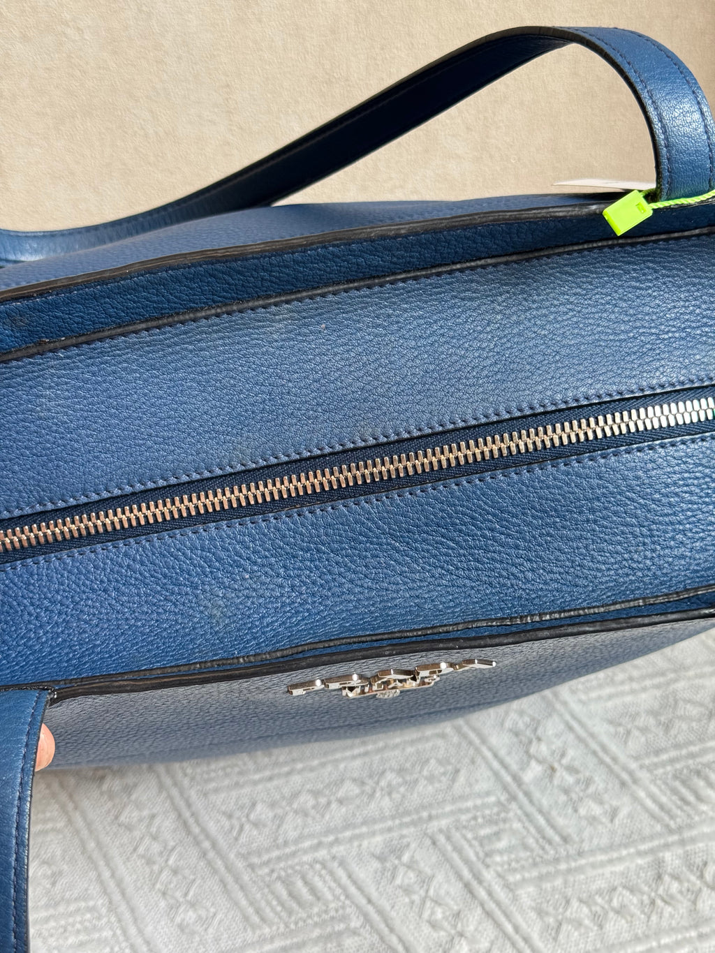 Prada Totebag Ziper Blue