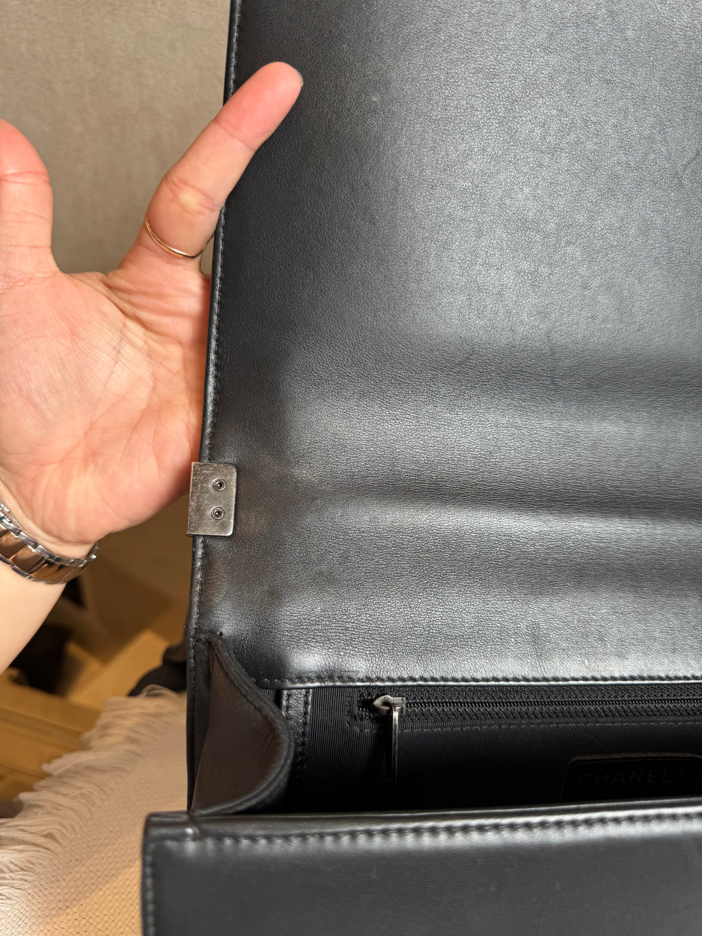 Chanel Boy Large Black