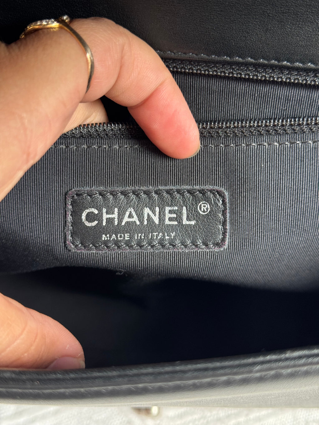 Chanel Boy Large Black