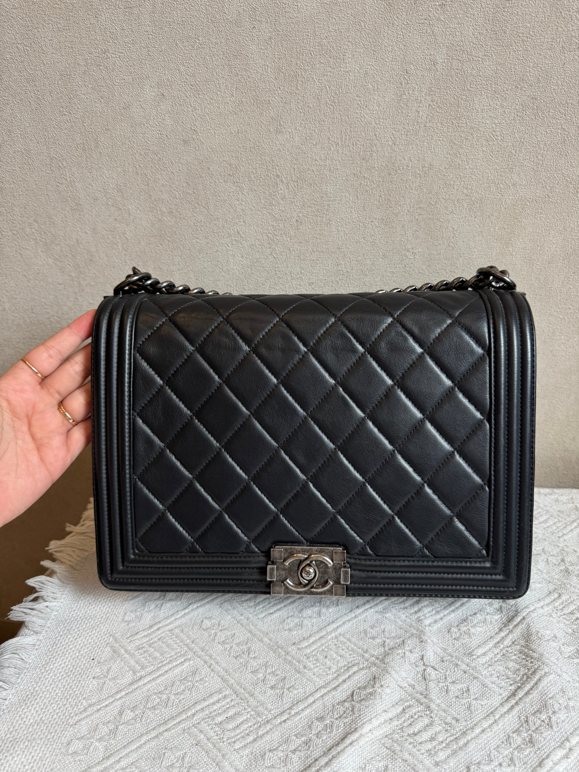 Chanel Boy Large Black