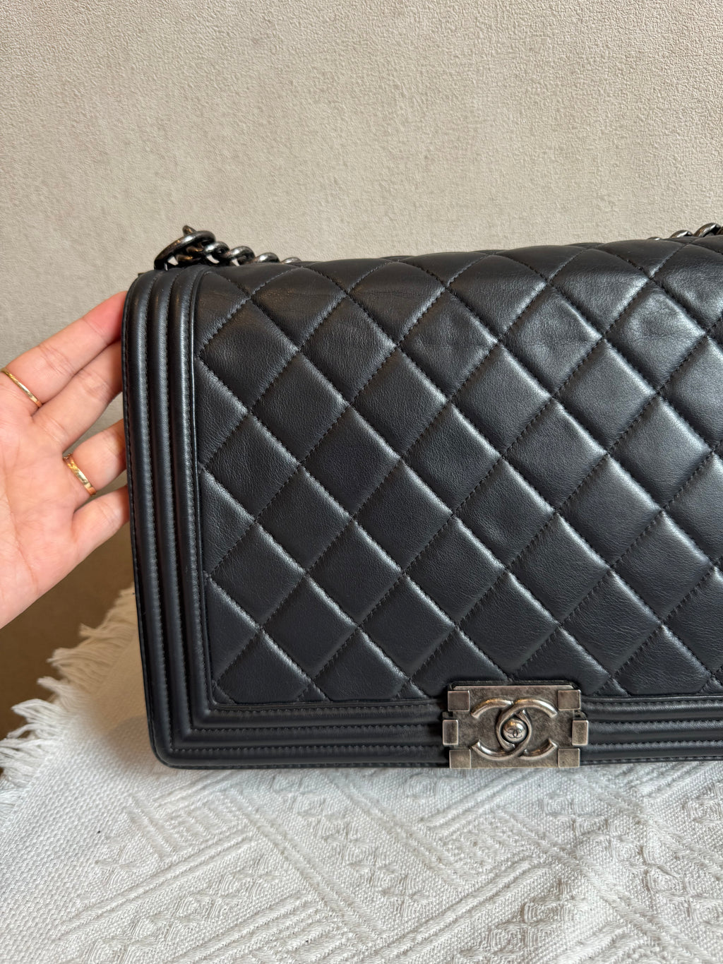 Chanel Boy Large Black