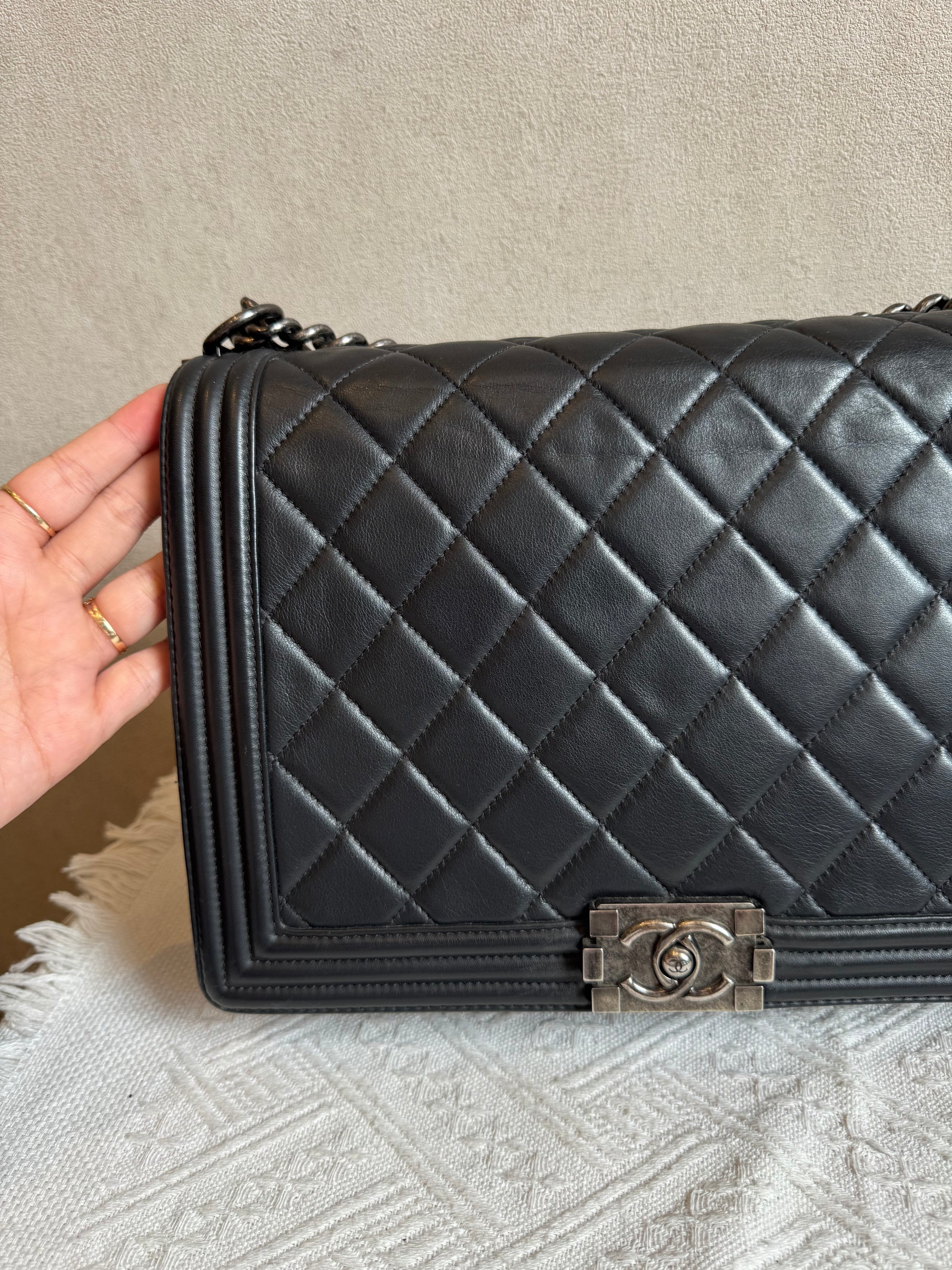Chanel Boy Large Black