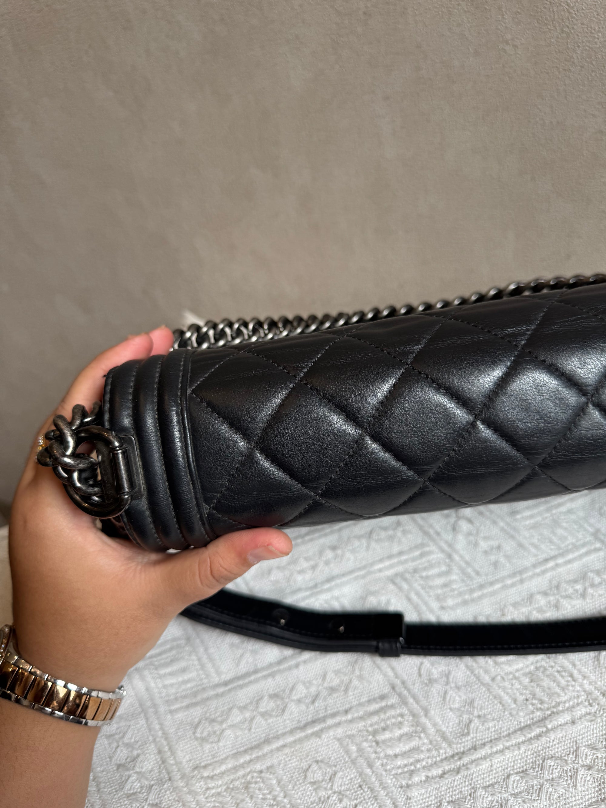 Chanel Boy Large Black