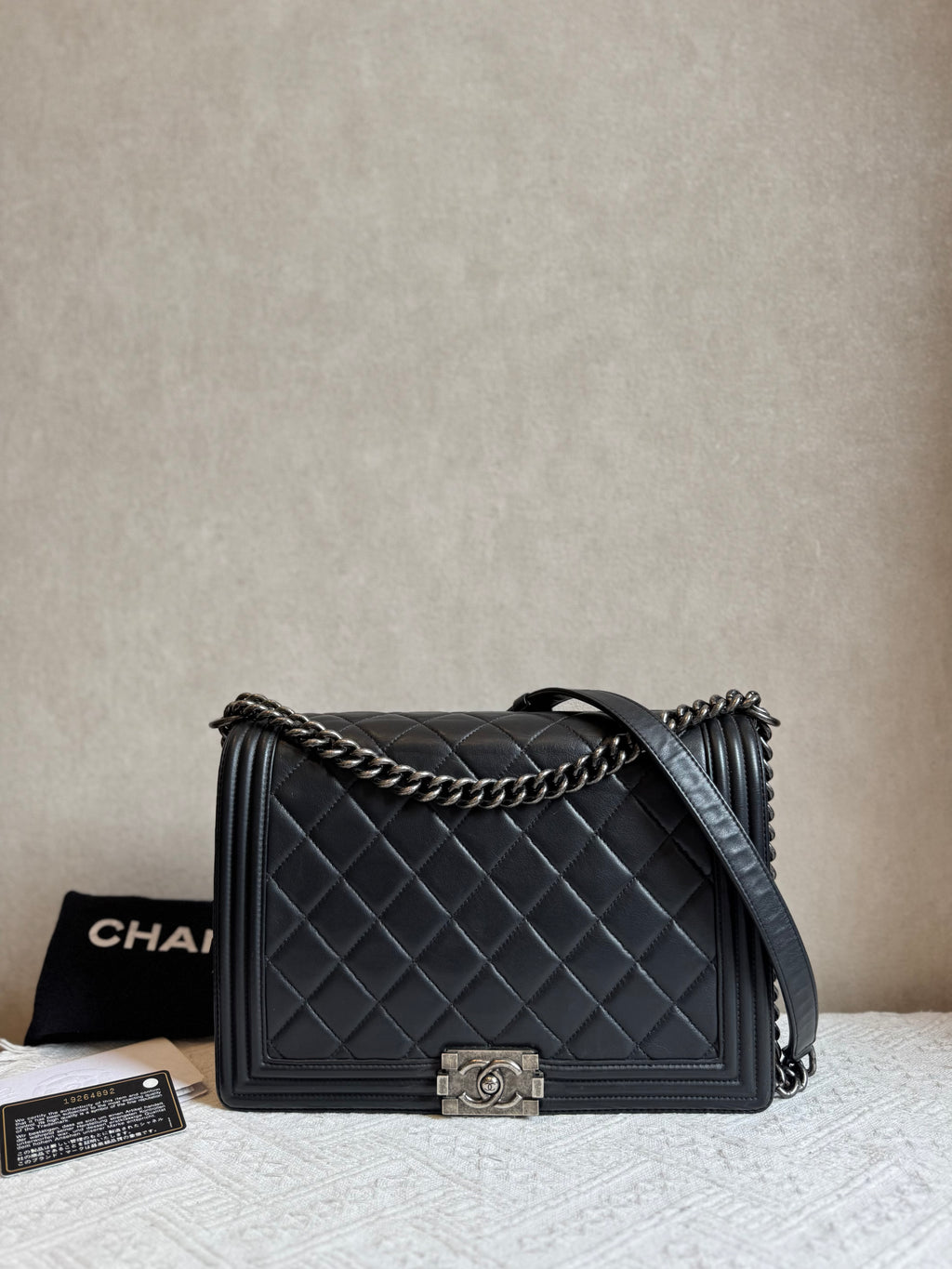 Chanel Boy Large Black