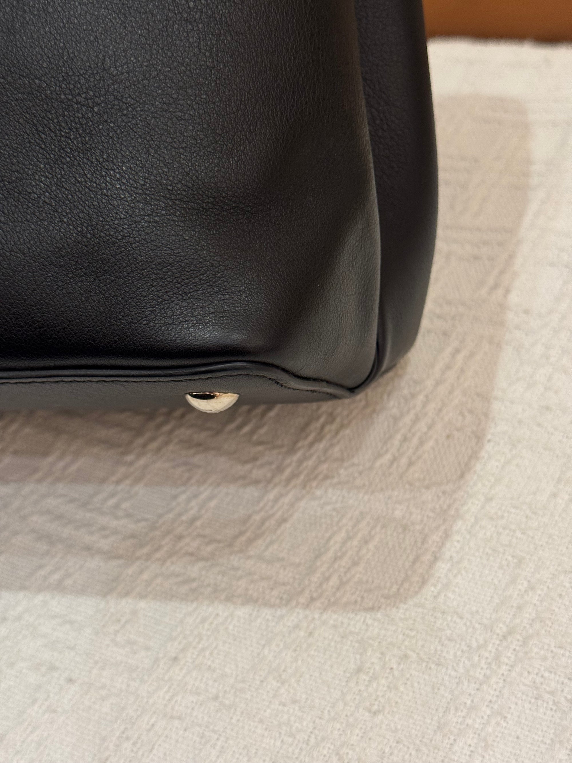 Fendi 2 Jours Black Python Handle