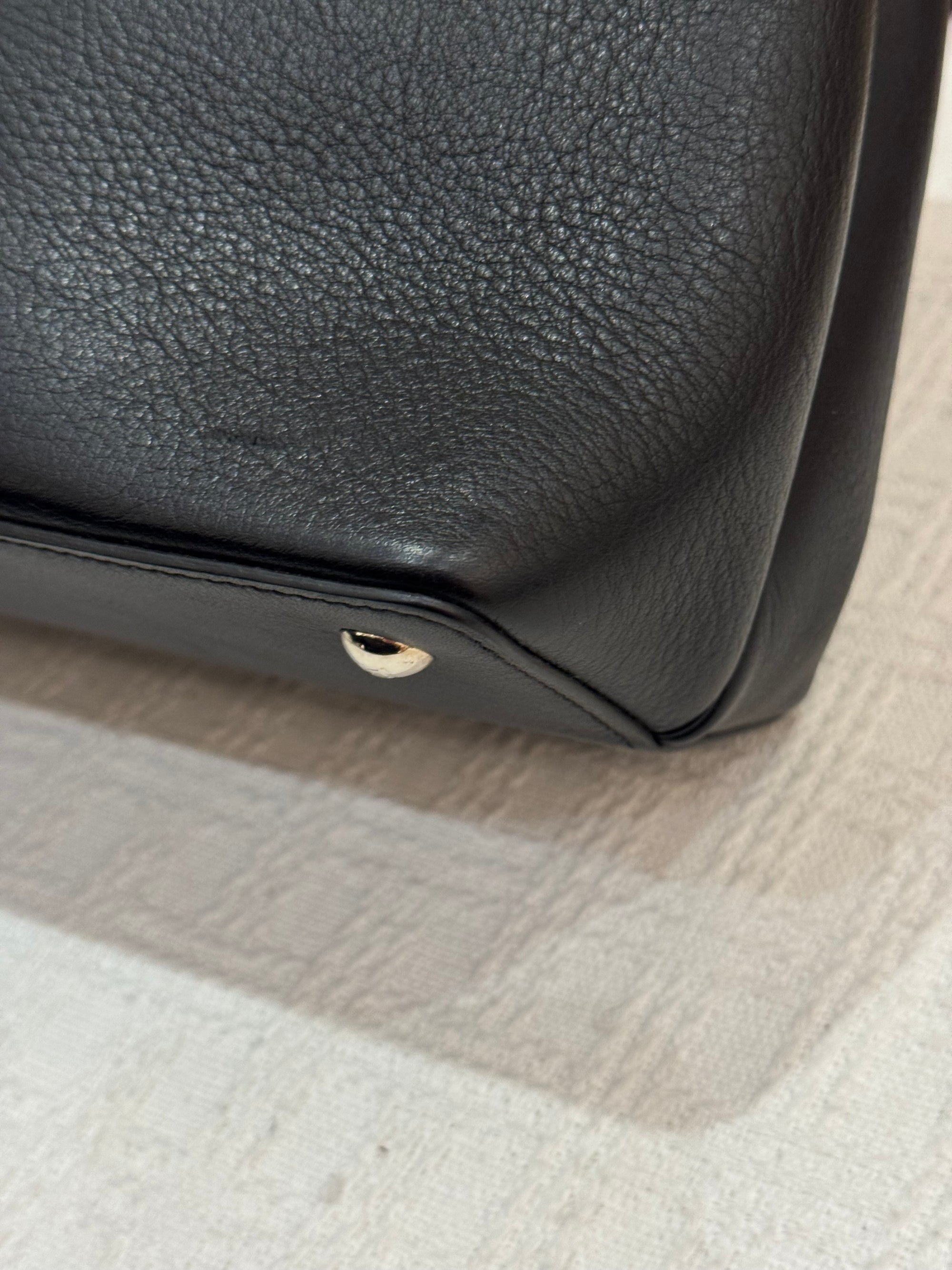 Fendi 2 Jours Black Python Handle