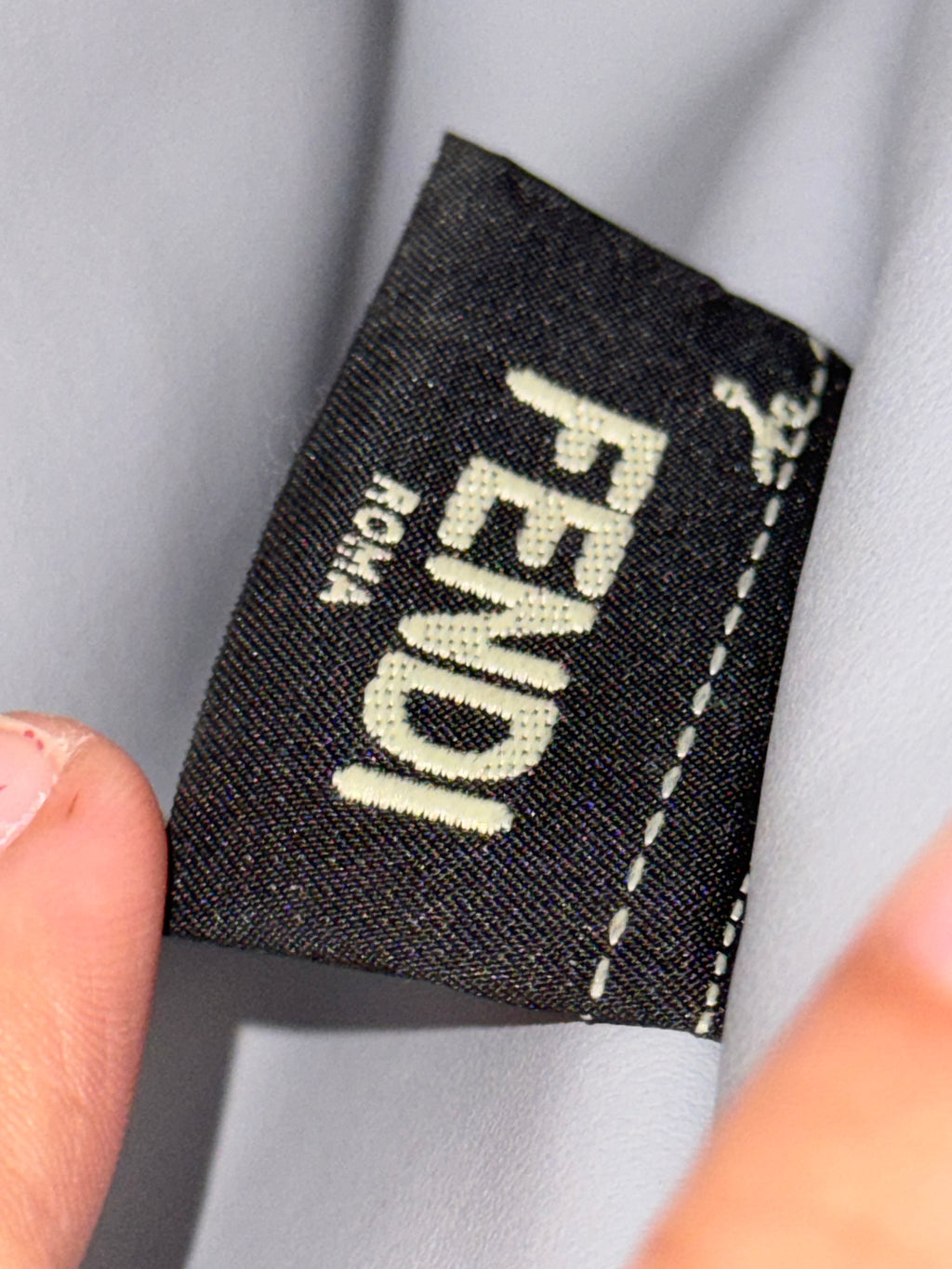 Fendi 2 Jours Black Python Handle