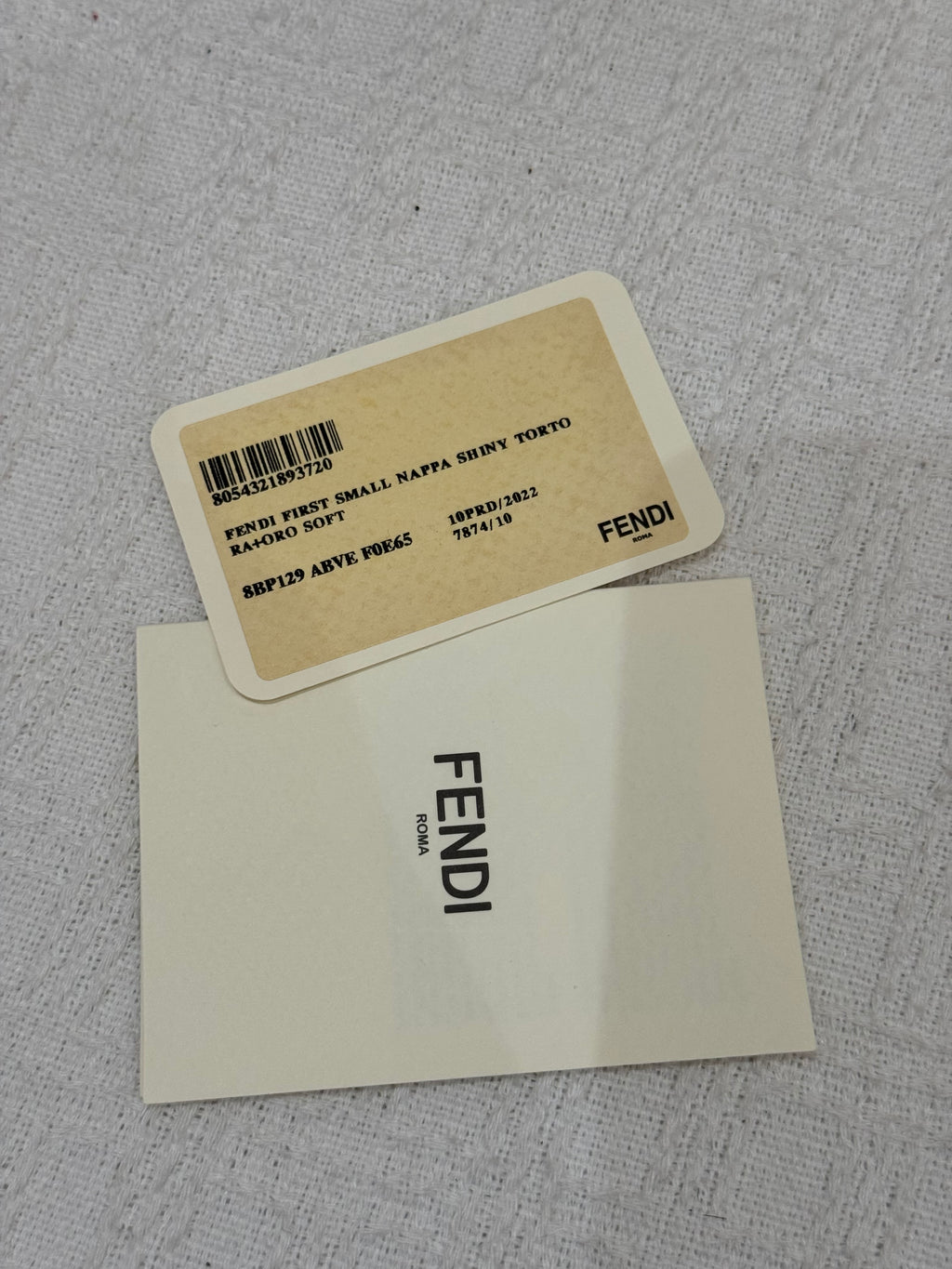 Fendi F First Small Tortora