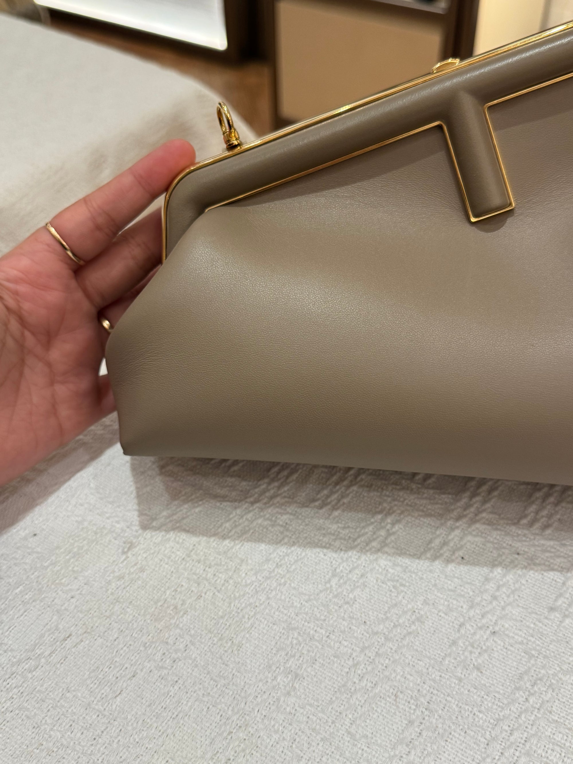 Fendi F First Small Tortora