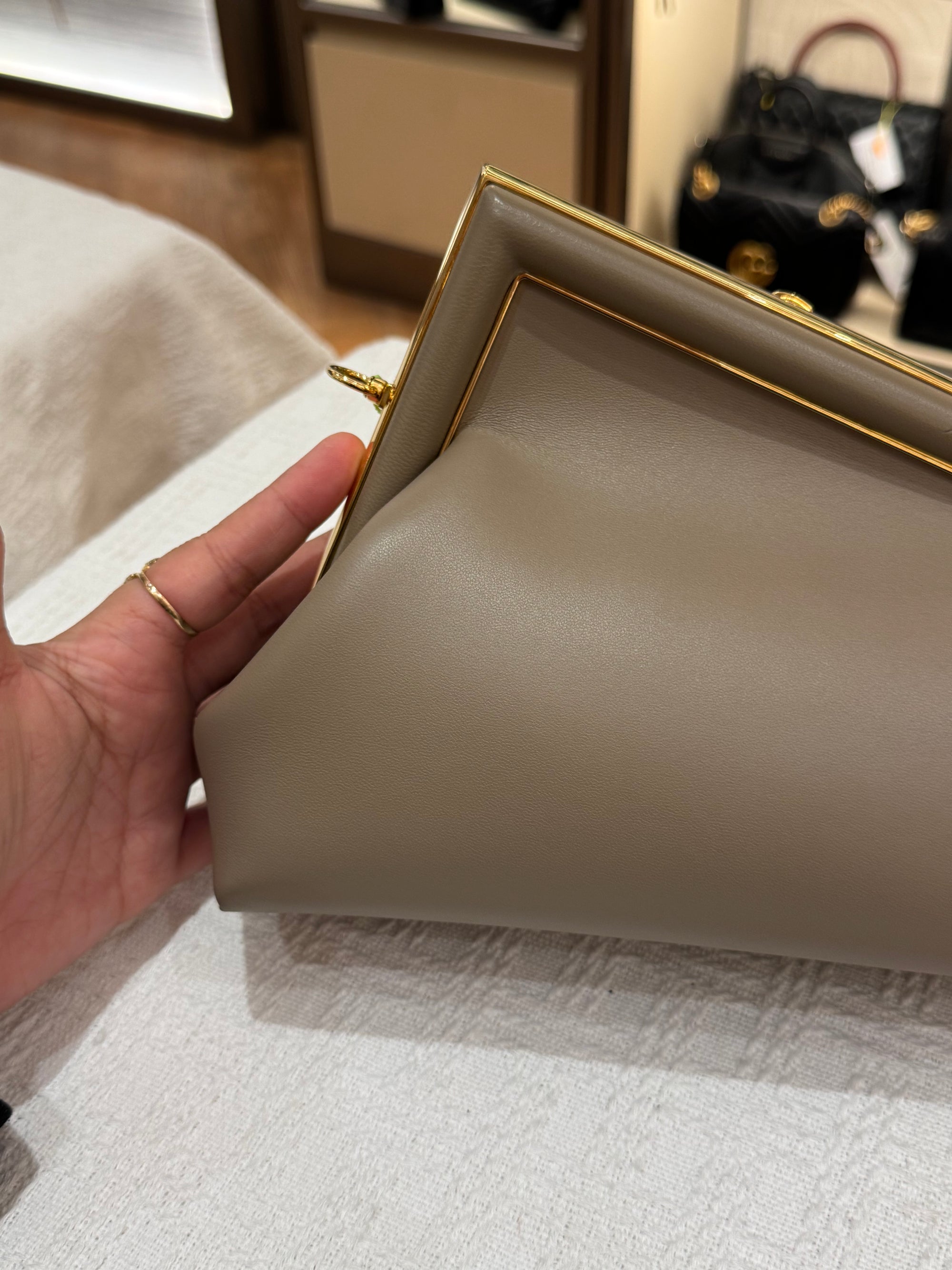 Fendi F First Small Tortora
