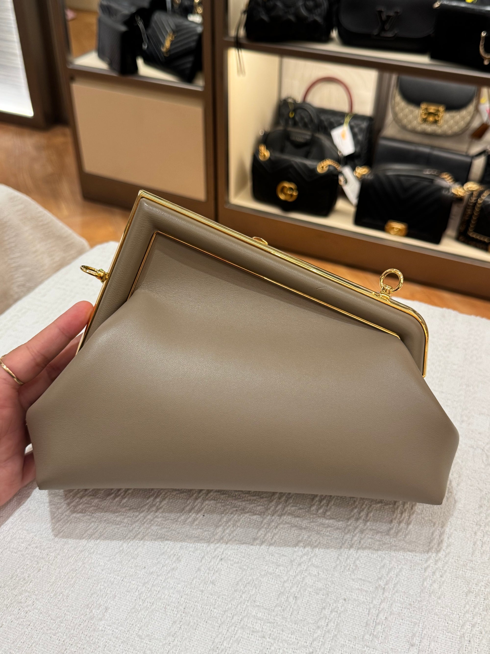 Fendi F First Small Tortora