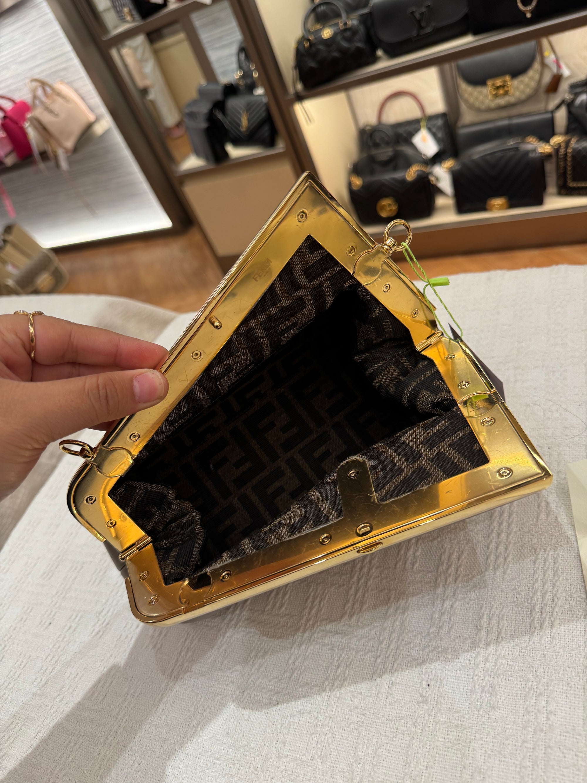 Fendi F First Small Tortora