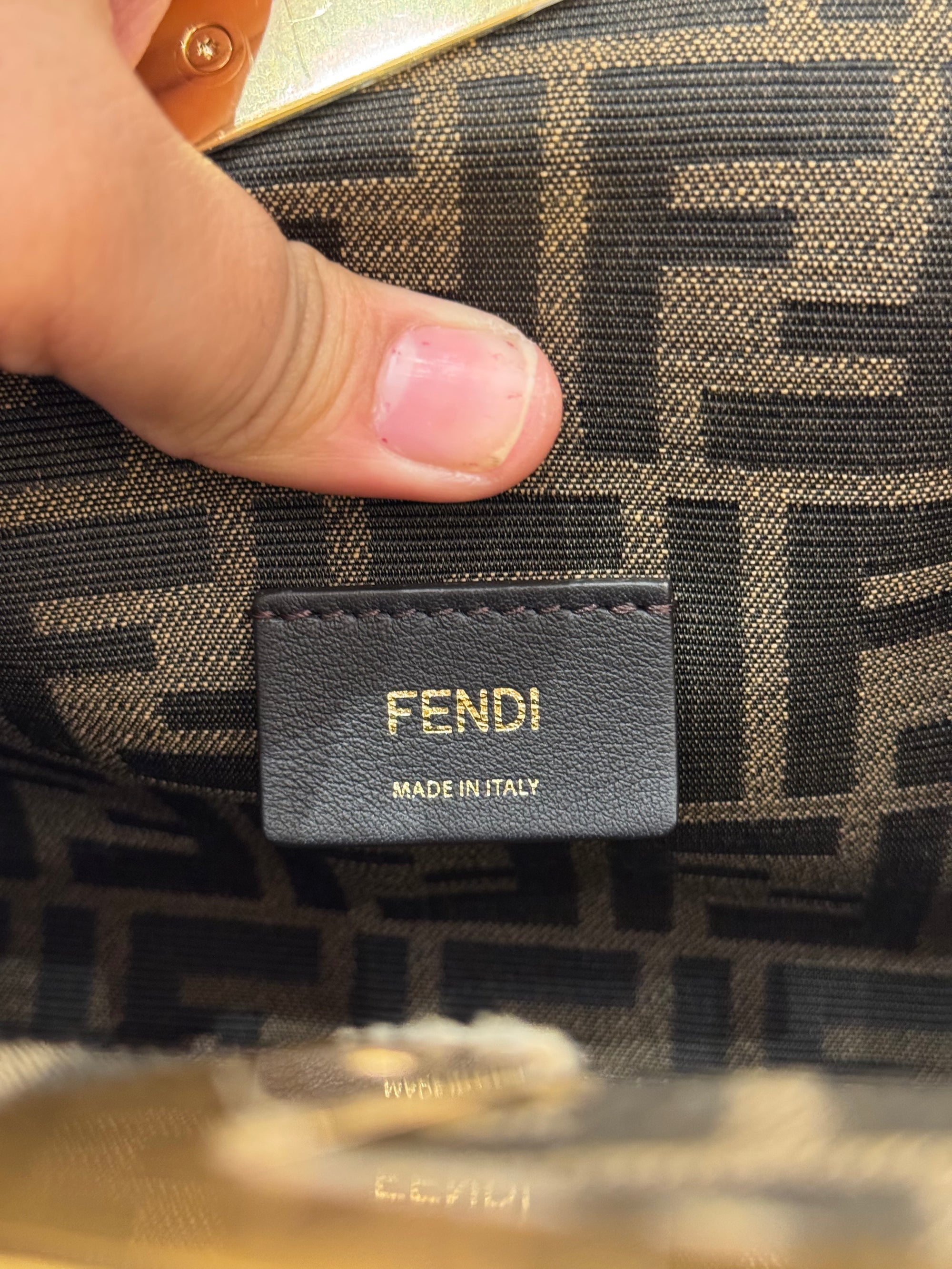 Fendi F First Small Tortora