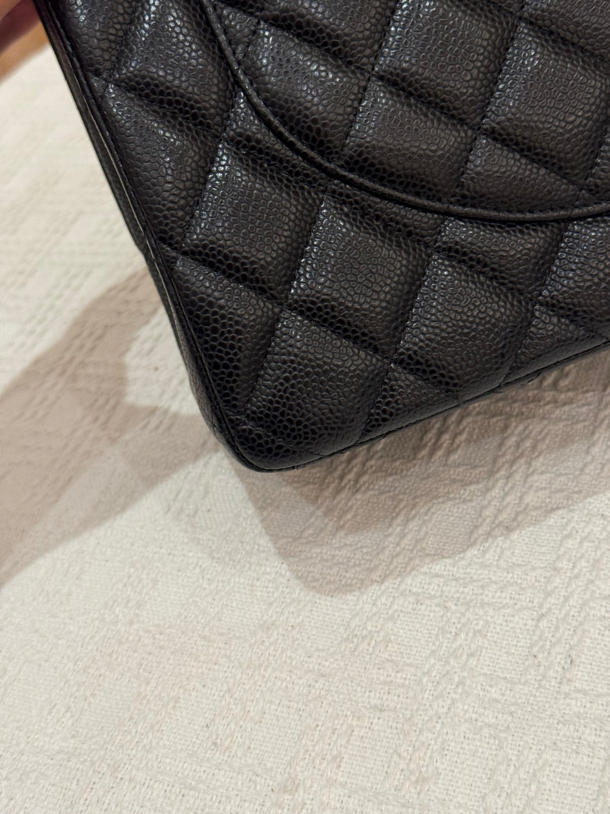 Chanel Maxi Classic Double Flap Black Caviar