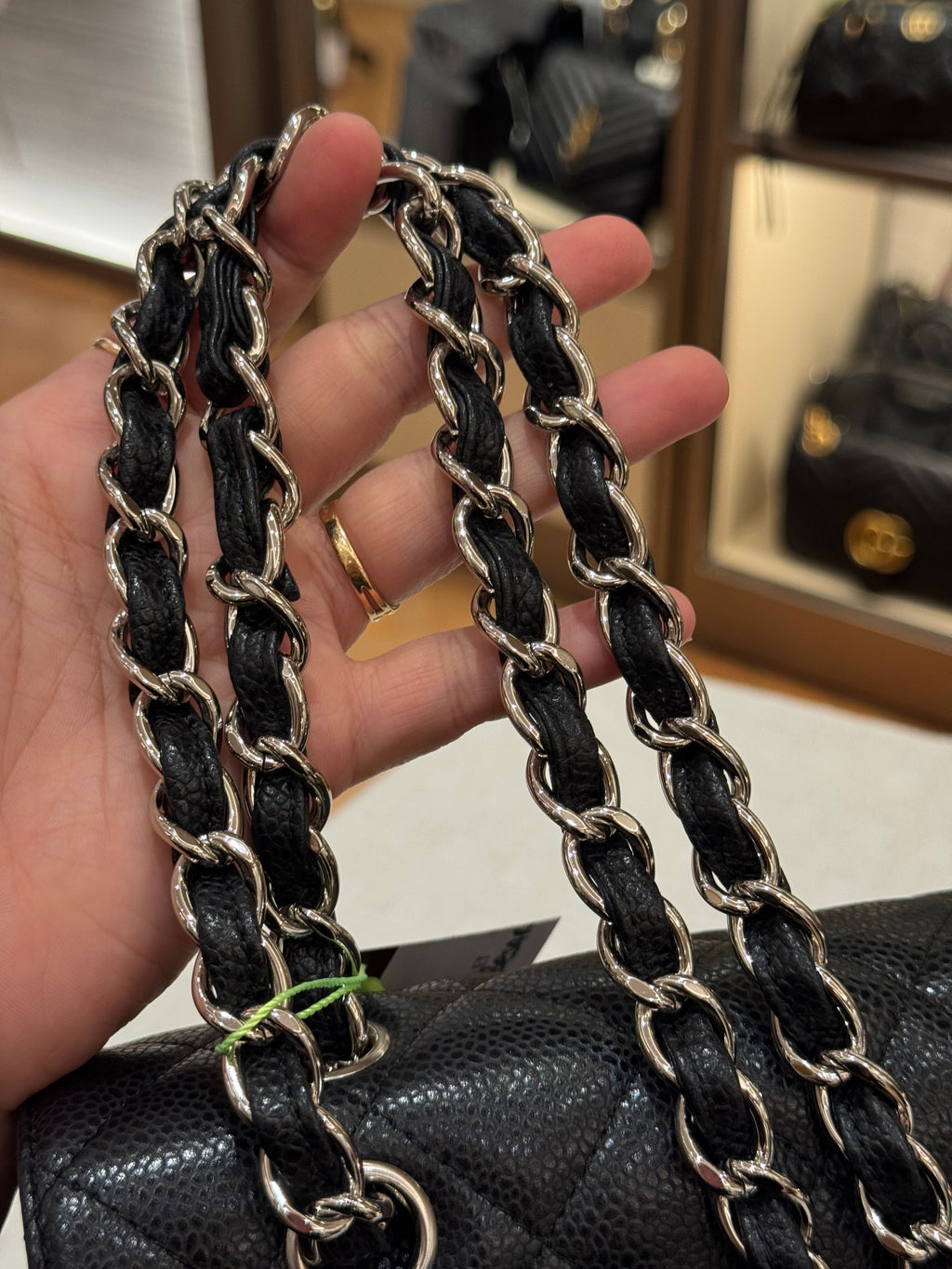 Chanel Maxi Classic Double Flap Black Caviar