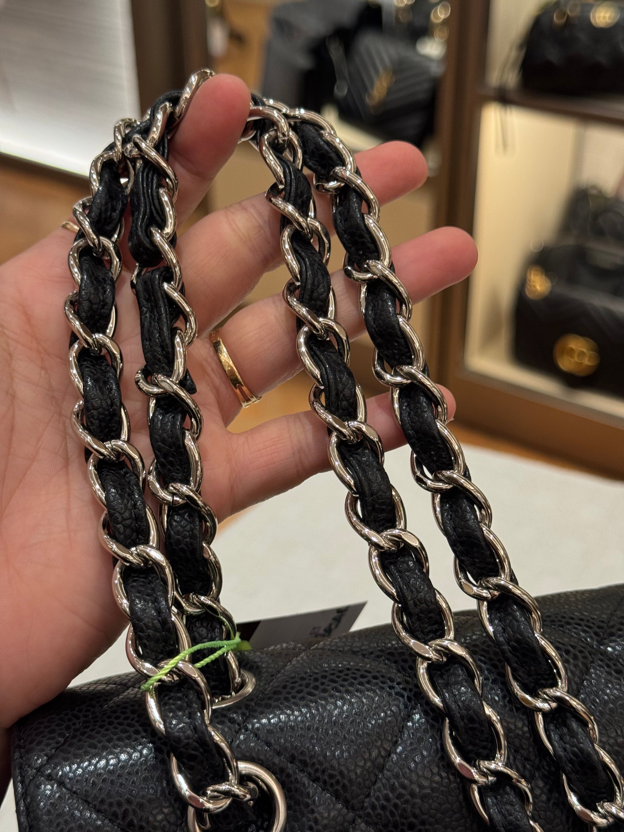 Chanel Maxi Classic Double Flap Black Caviar