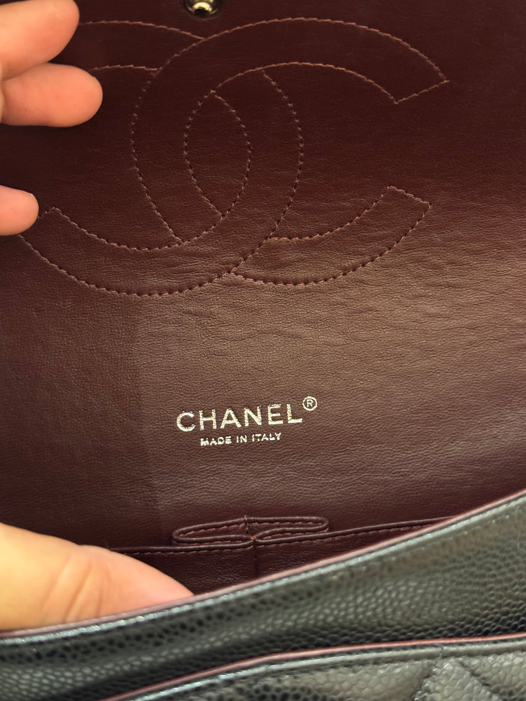 Chanel Maxi Classic Double Flap Black Caviar