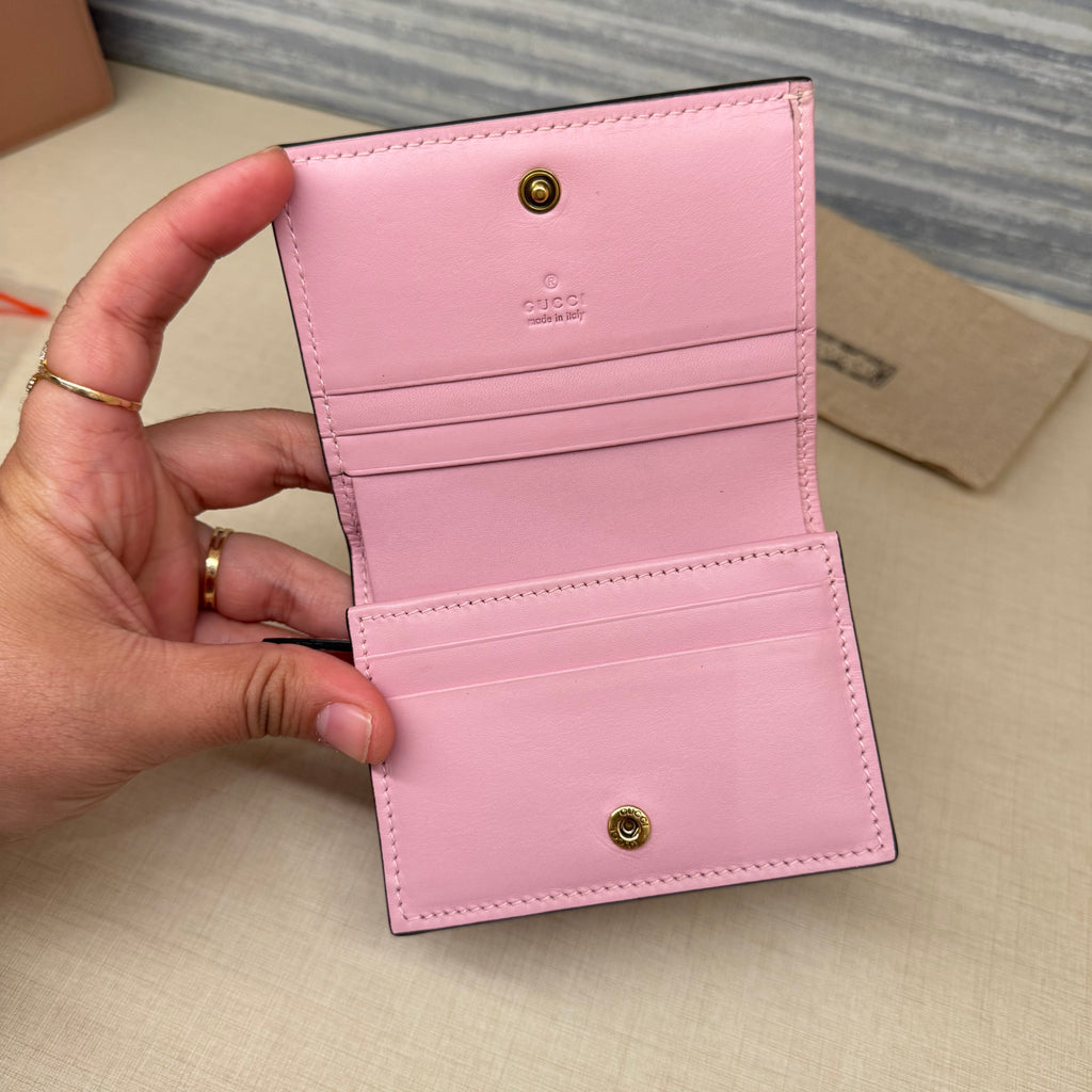 Gucci Compact Wallet Strawberry