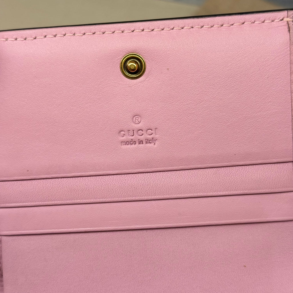 Gucci Compact Wallet Strawberry