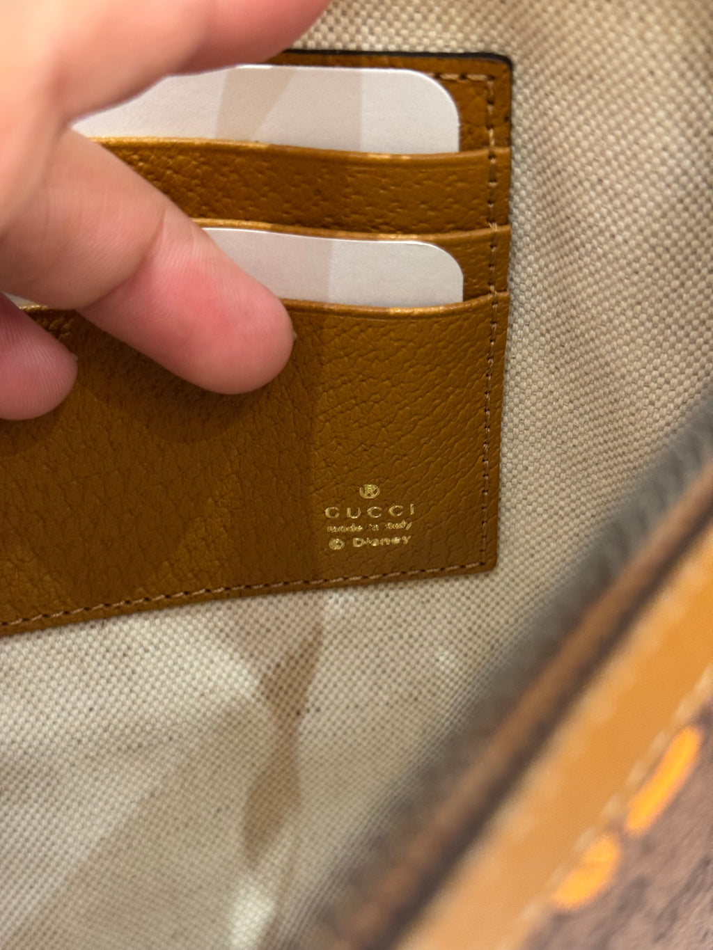 Gucci X Disney Clutch Mickey