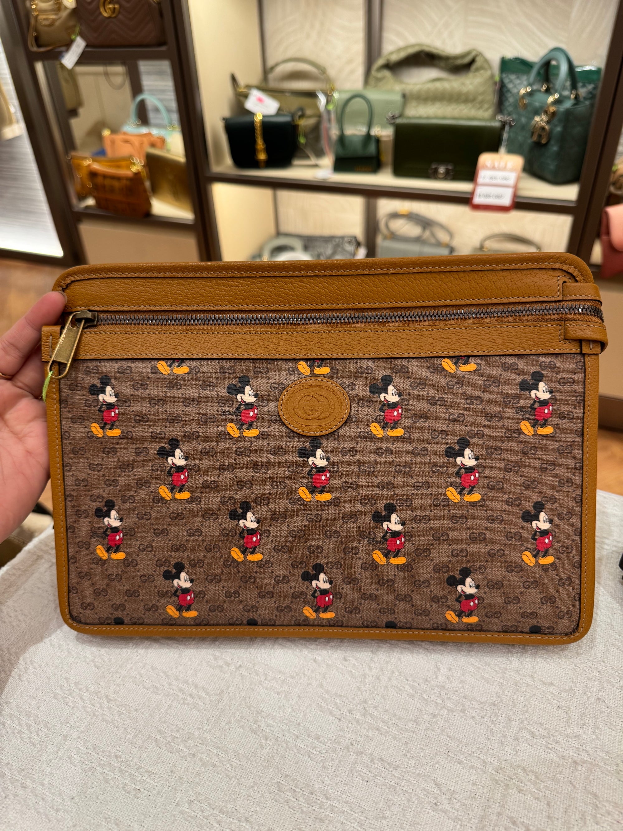 Gucci X Disney Clutch Mickey