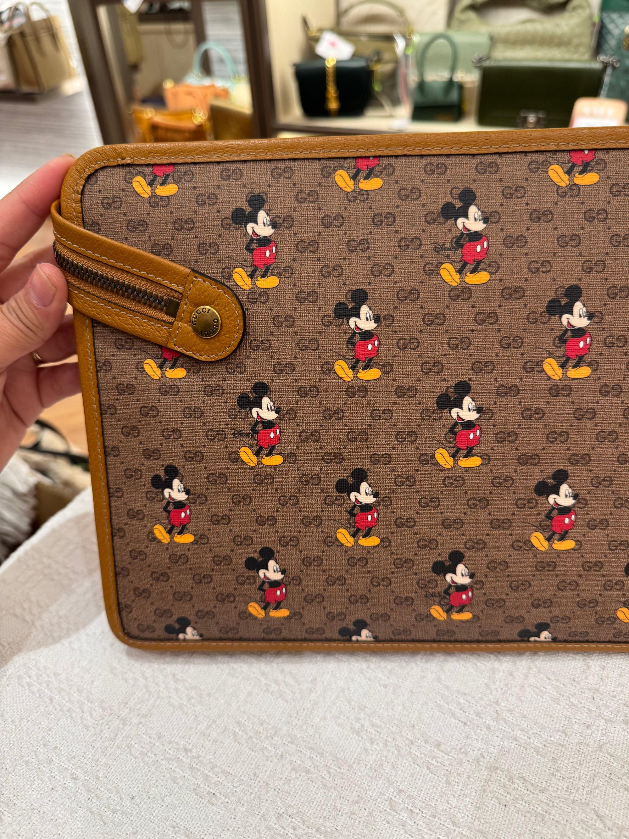 Gucci X Disney Clutch Mickey