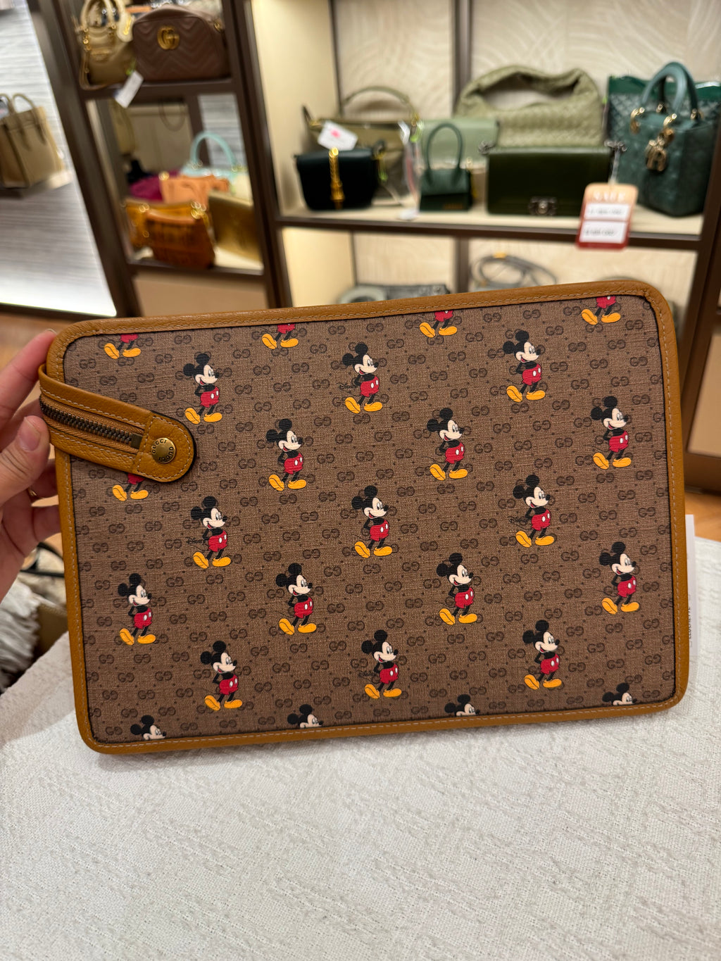 Gucci X Disney Clutch Mickey