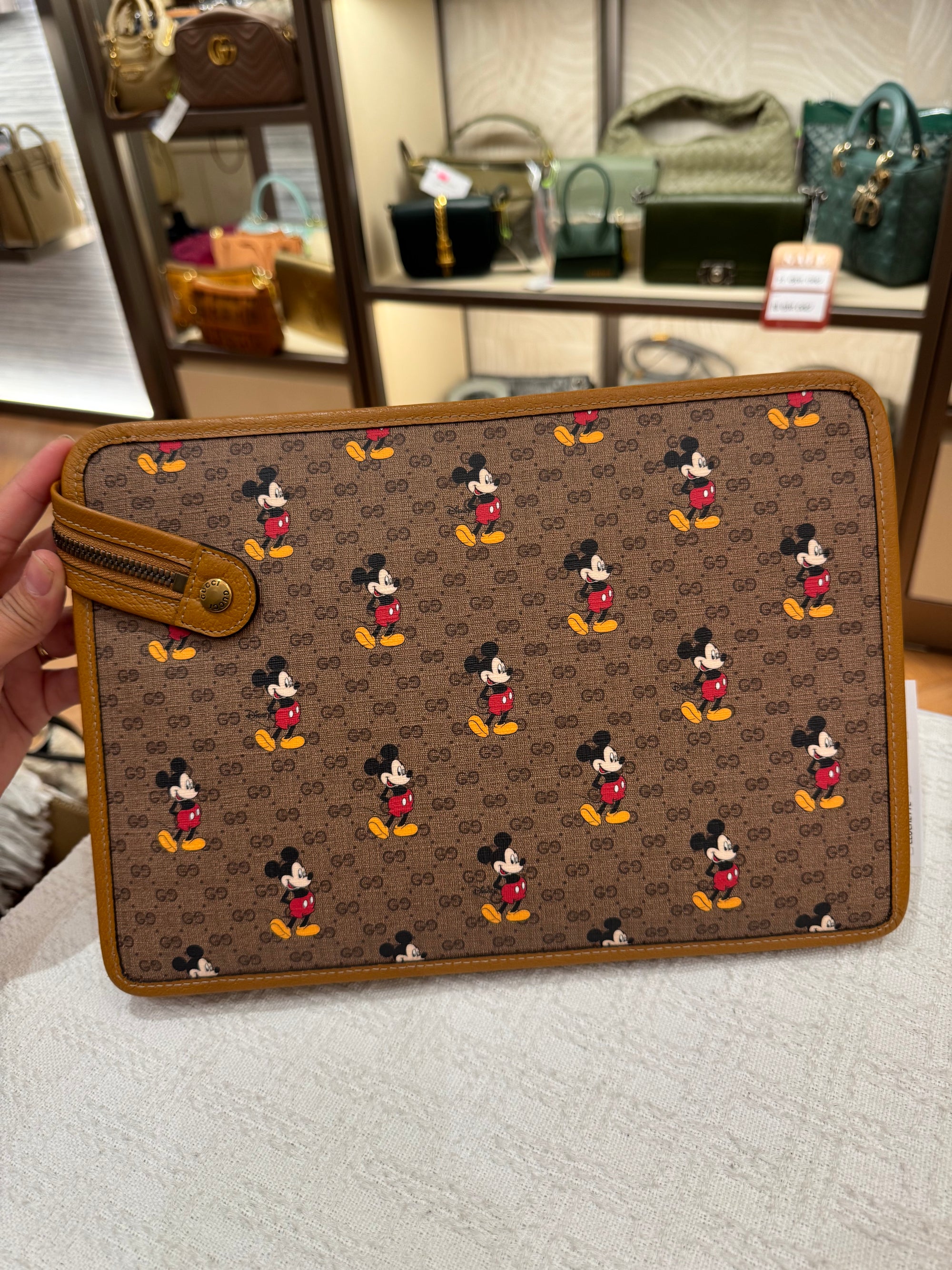 Gucci X Disney Clutch Mickey