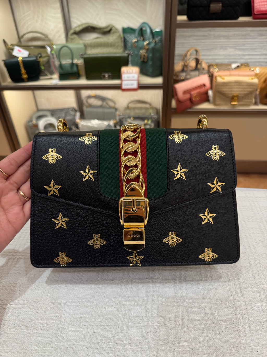 Gucci Sylvie Bee Stars