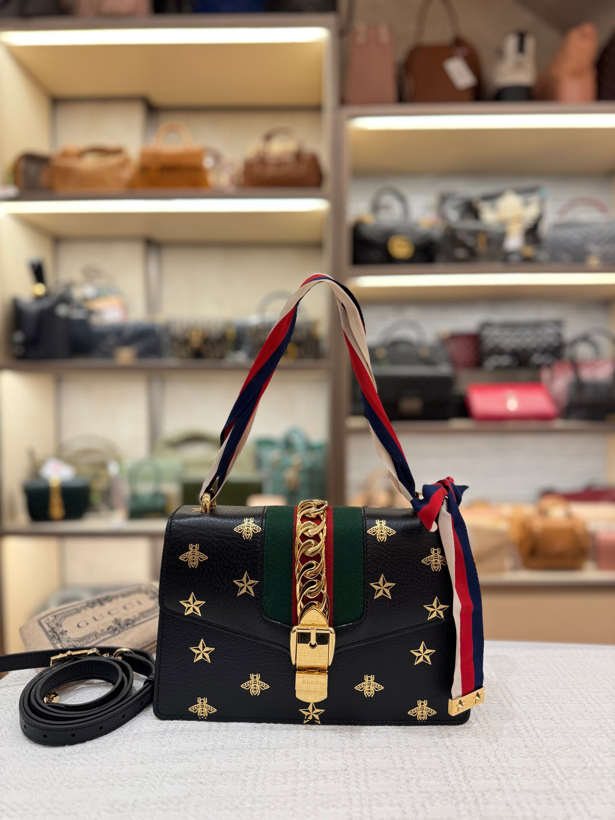 Gucci Sylvie Bee Stars