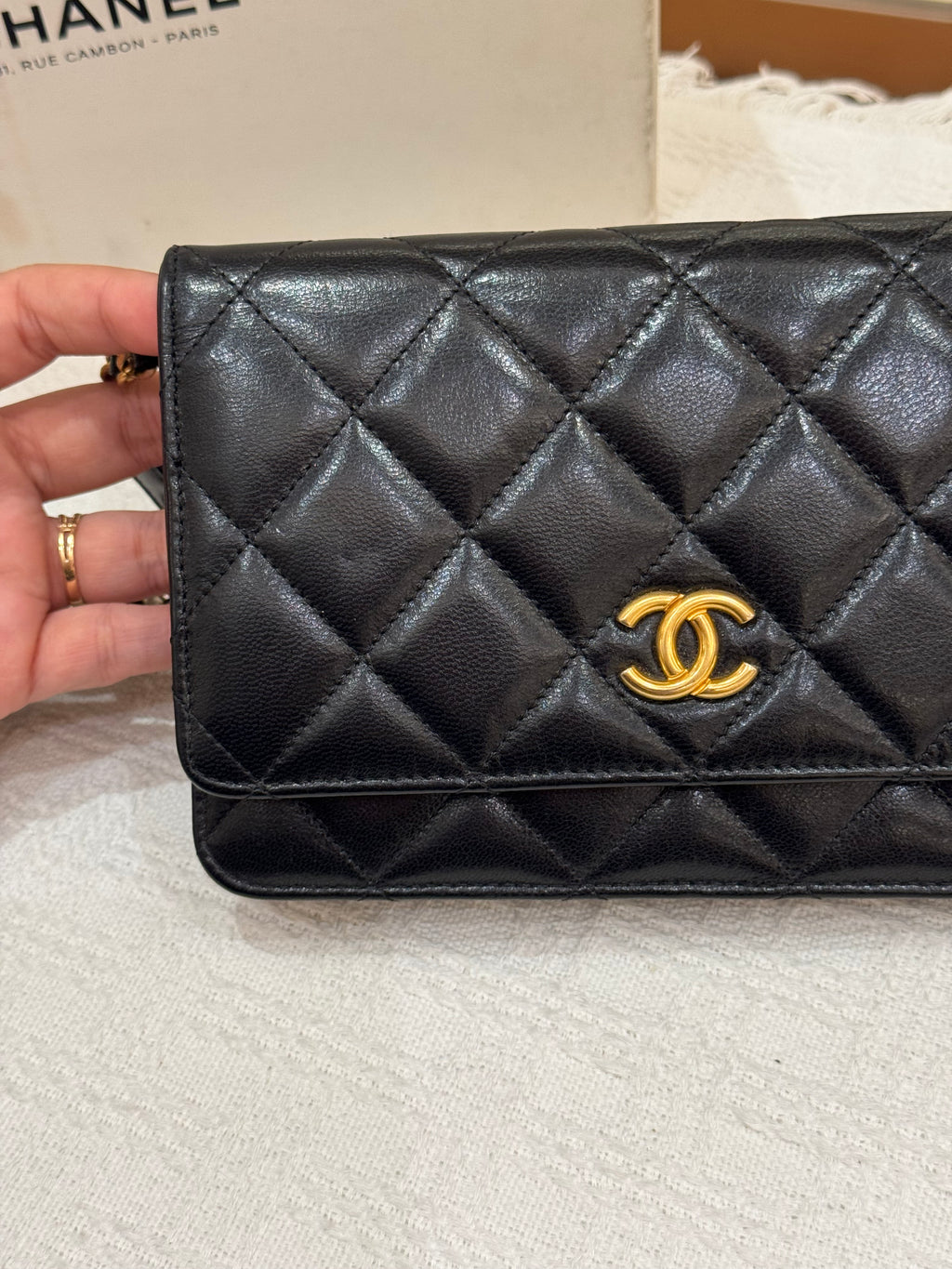 Chanel Woc Punk Essentials Black