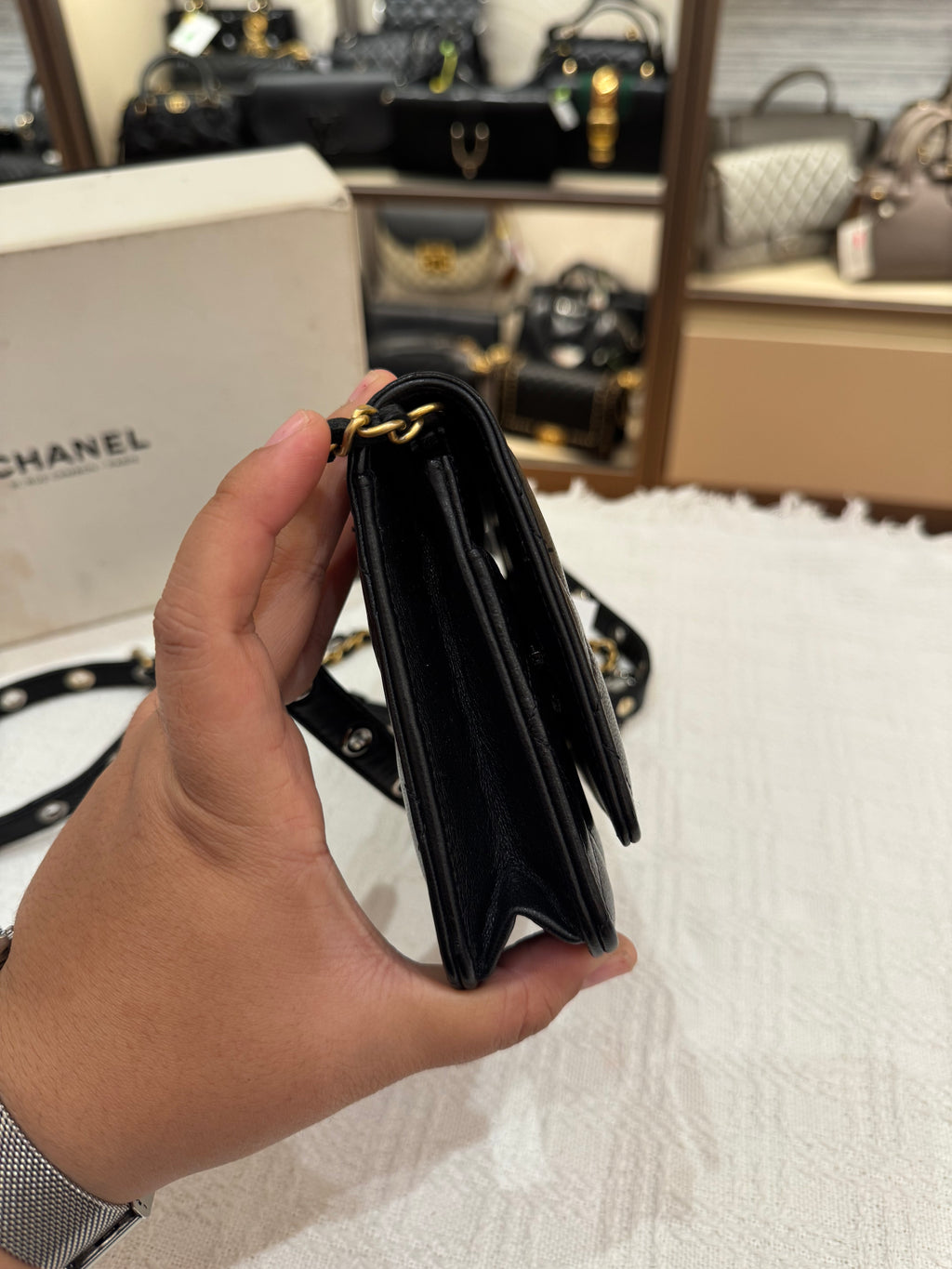 Chanel Woc Punk Essentials Black