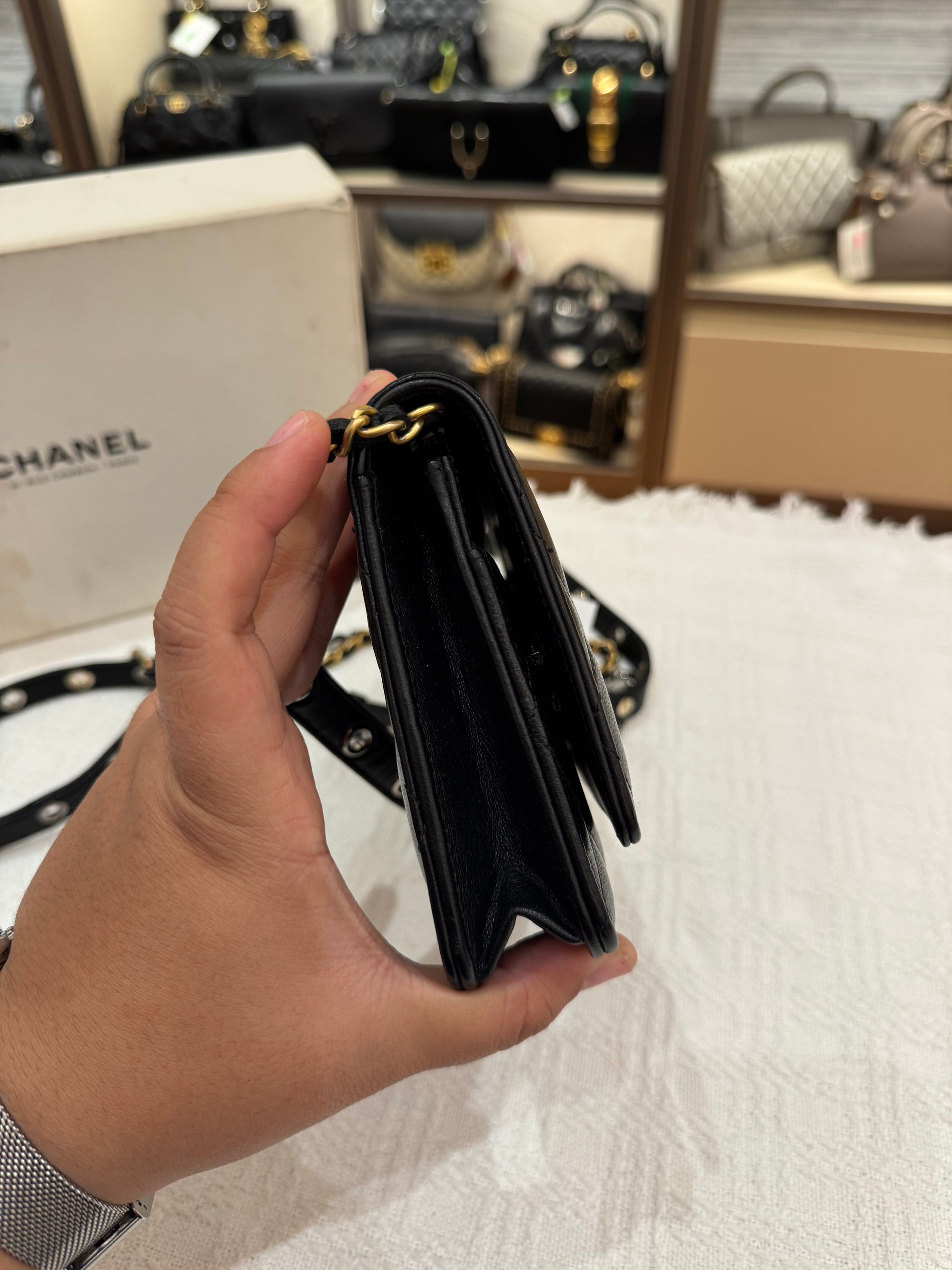 Chanel Woc Punk Essentials Black