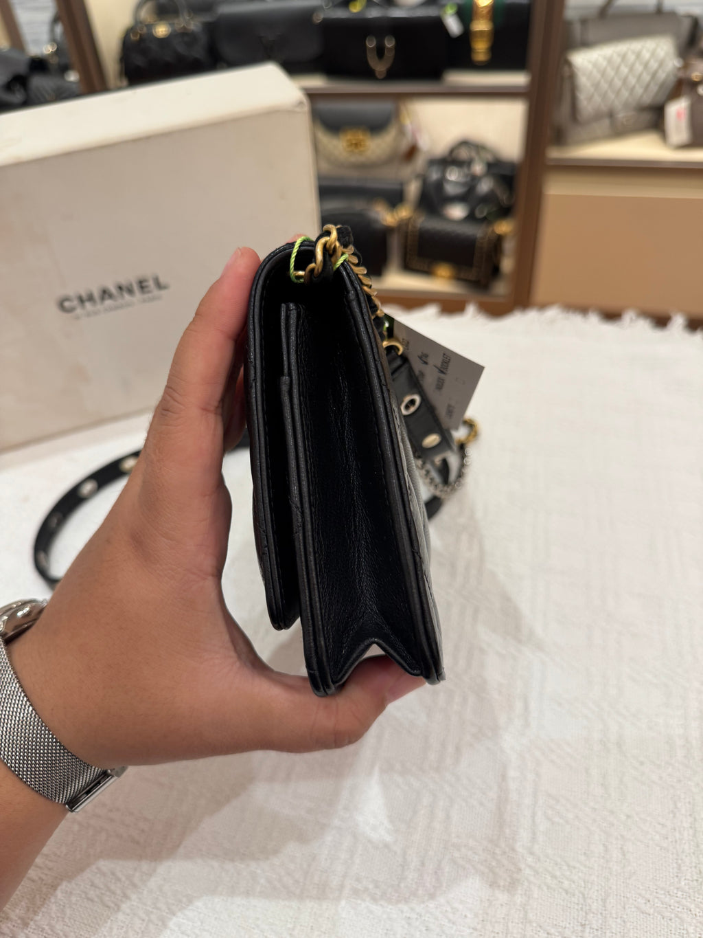 Chanel Woc Punk Essentials Black