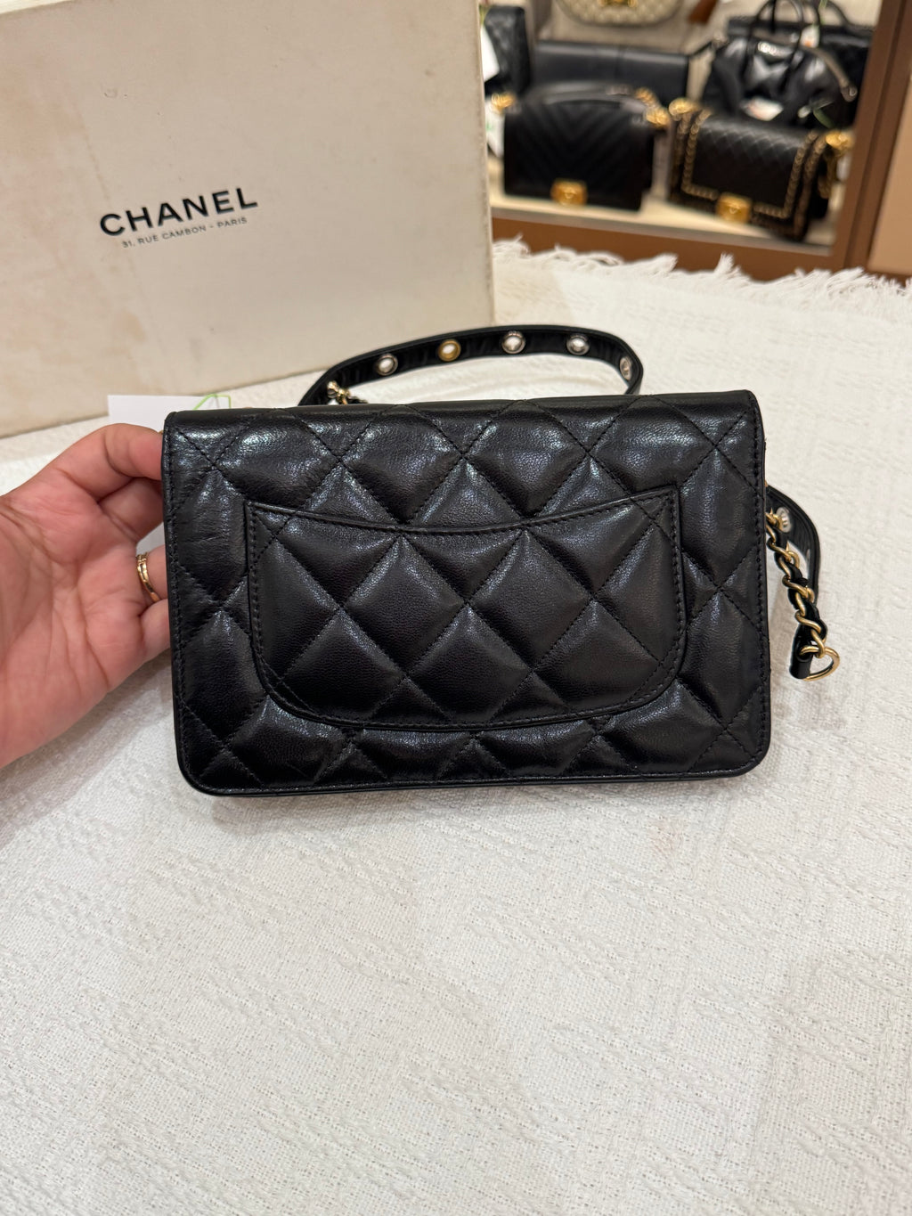 Chanel Woc Punk Essentials Black