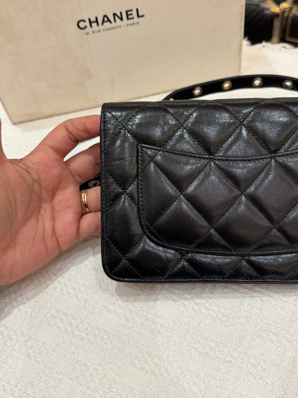 Chanel Woc Punk Essentials Black