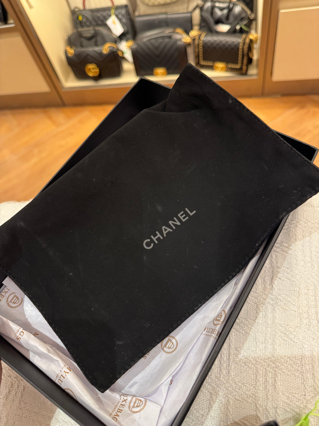 Chanel Woc Punk Essentials Black