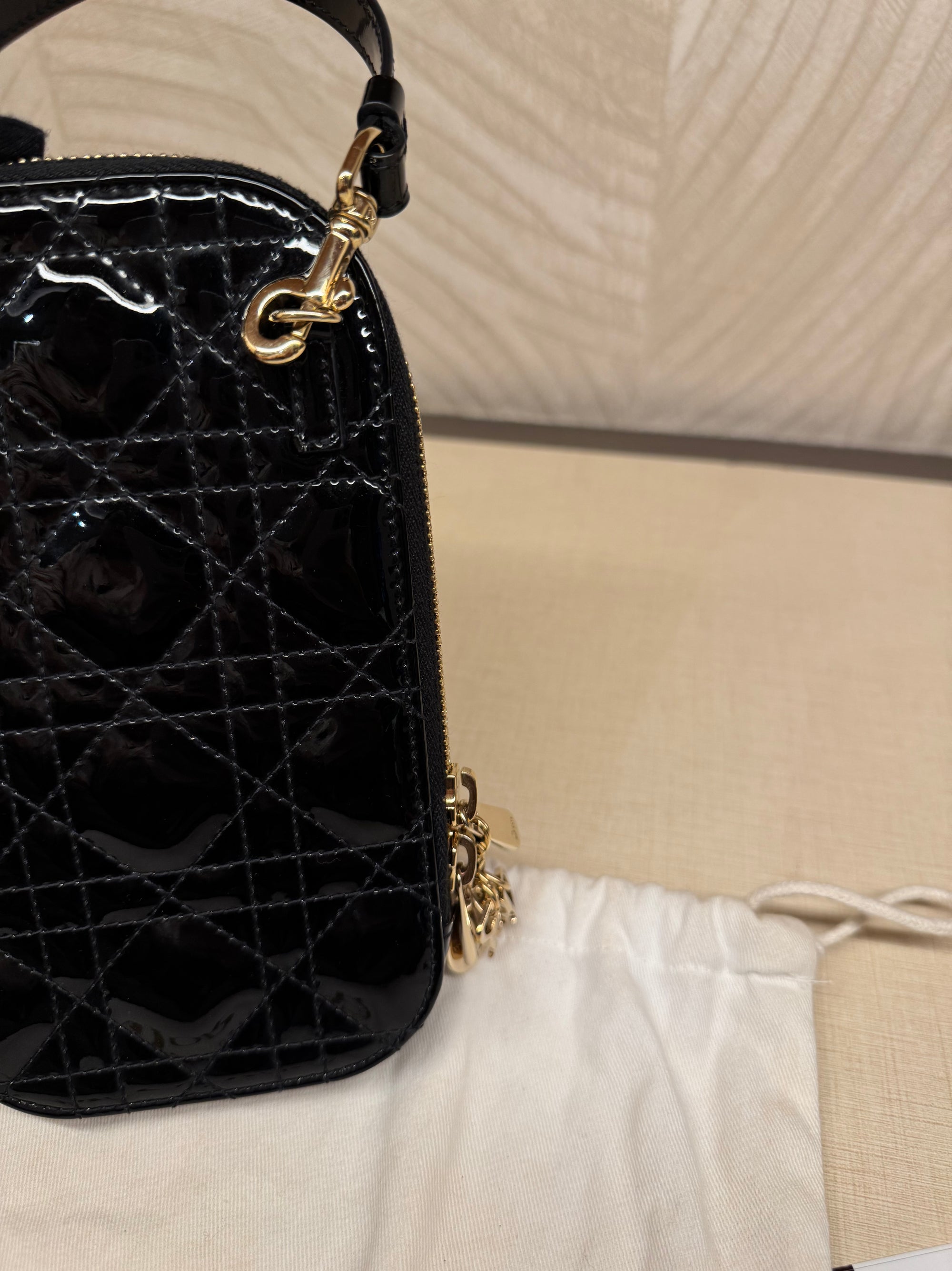 Dior Phone Holder Black
