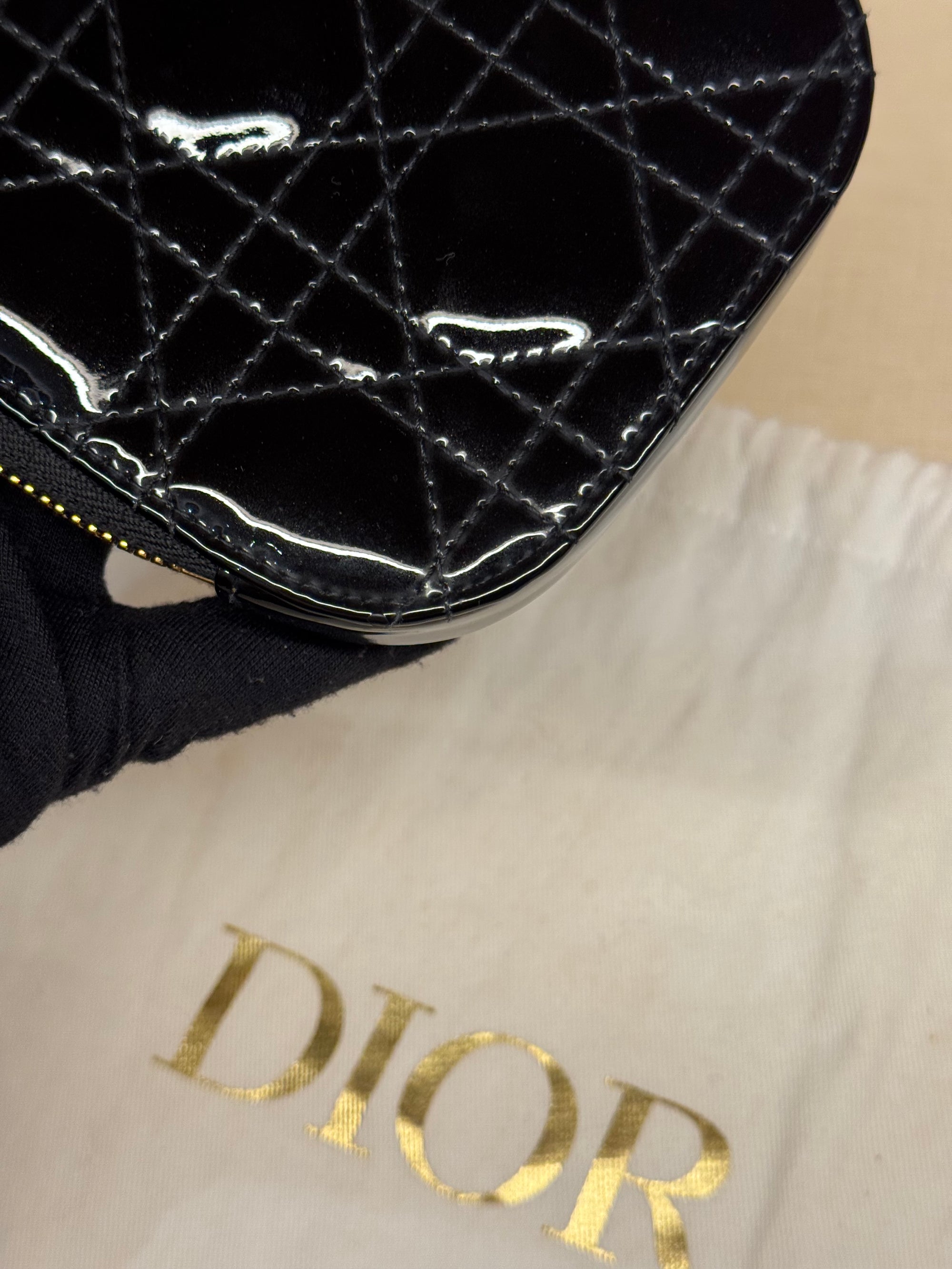 Dior Phone Holder Black