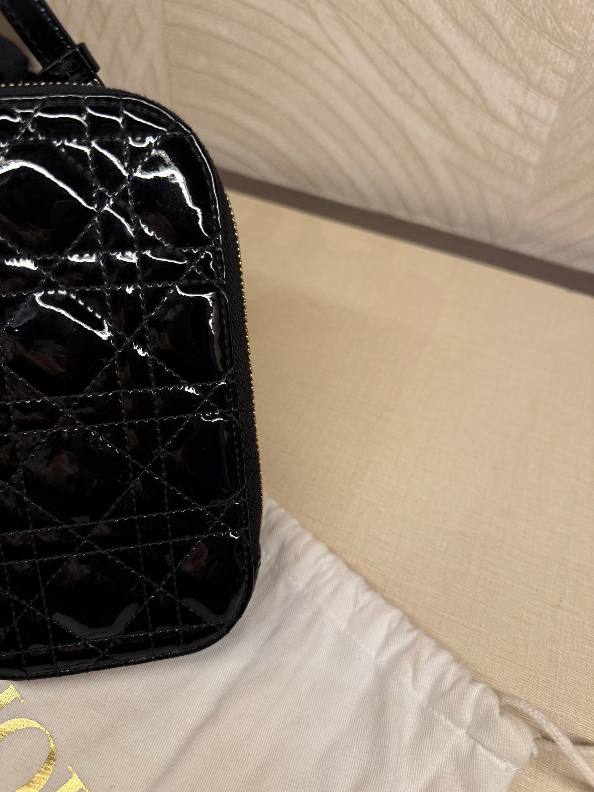 Dior Phone Holder Black
