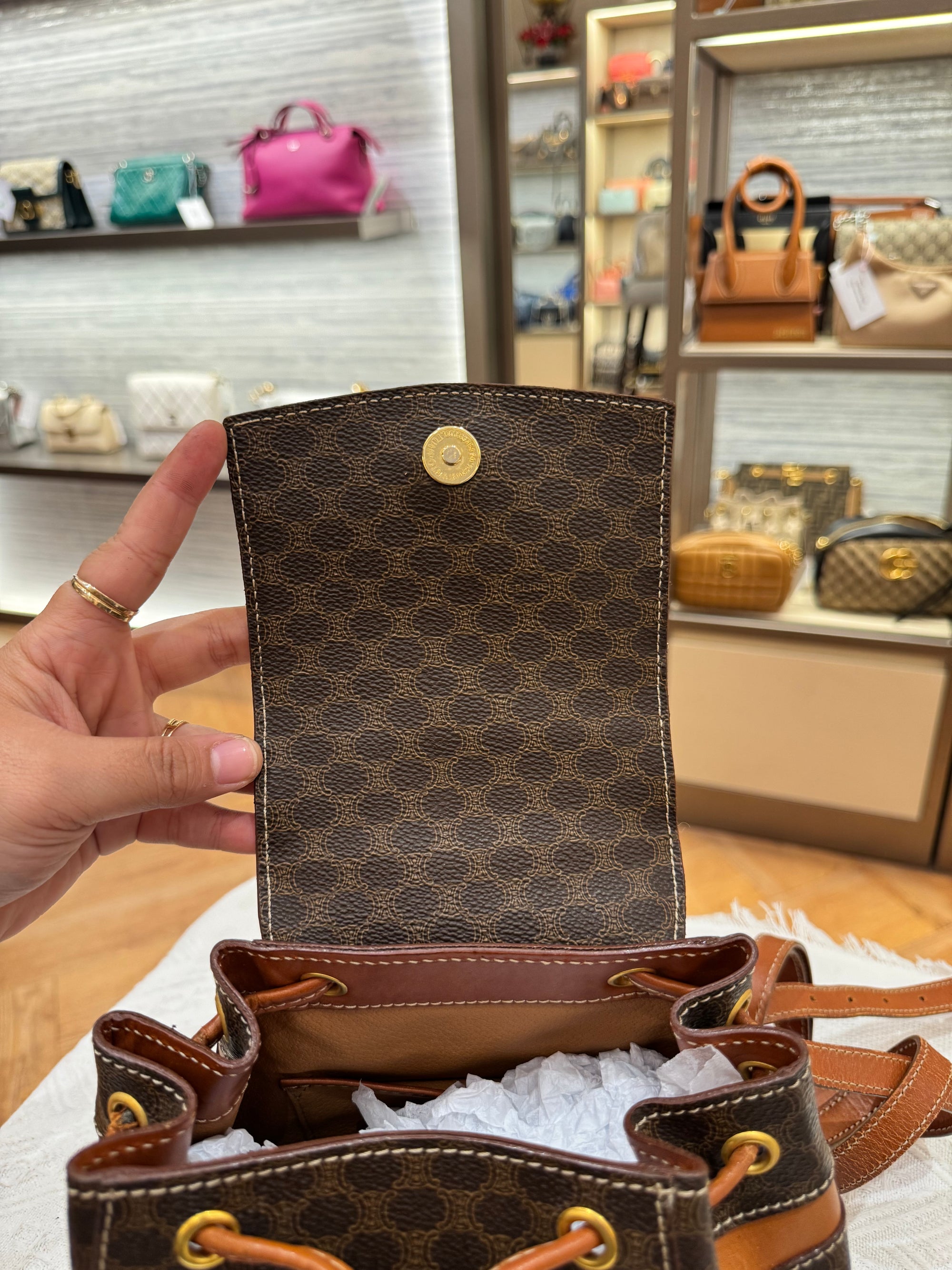 Celine Backpack Triomphe