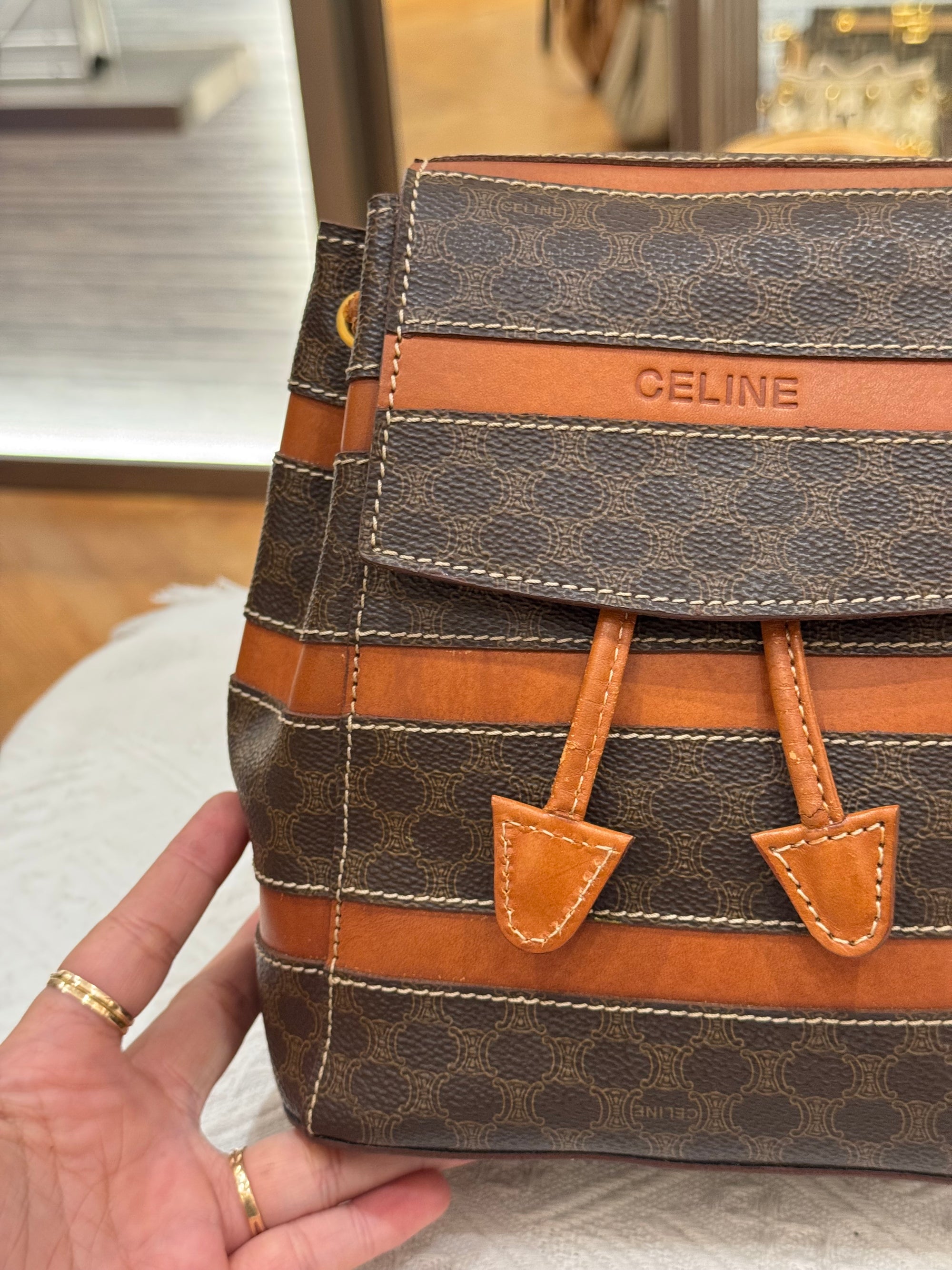 Celine Backpack Triomphe