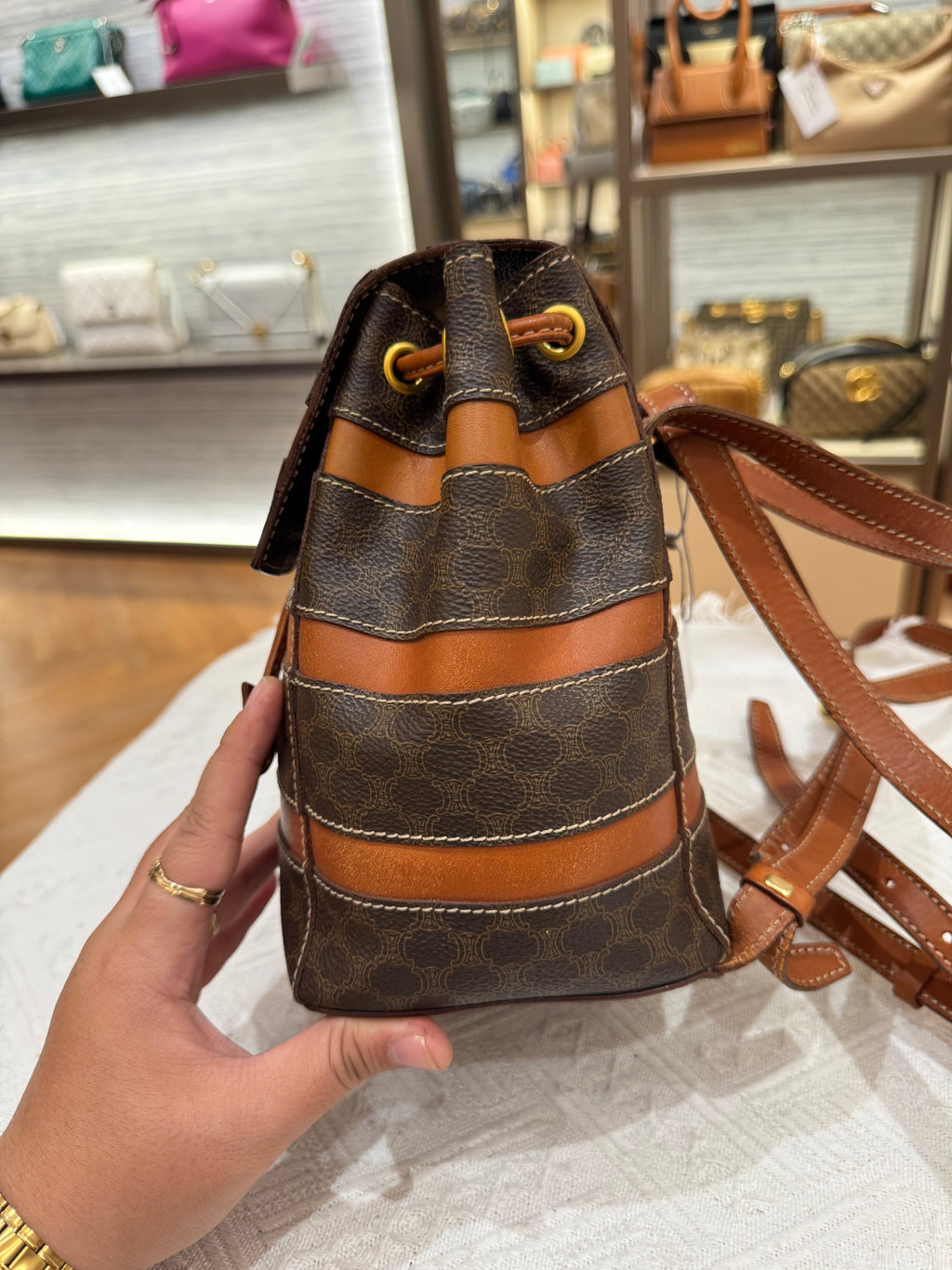 Celine Backpack Triomphe
