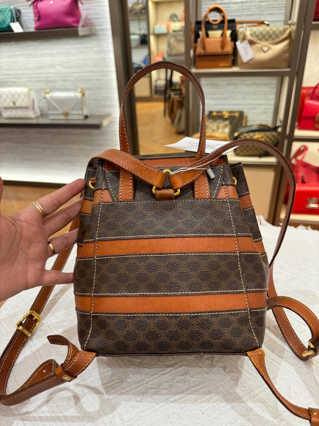 Celine Backpack Triomphe