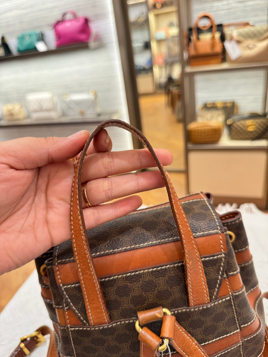 Celine Backpack Triomphe
