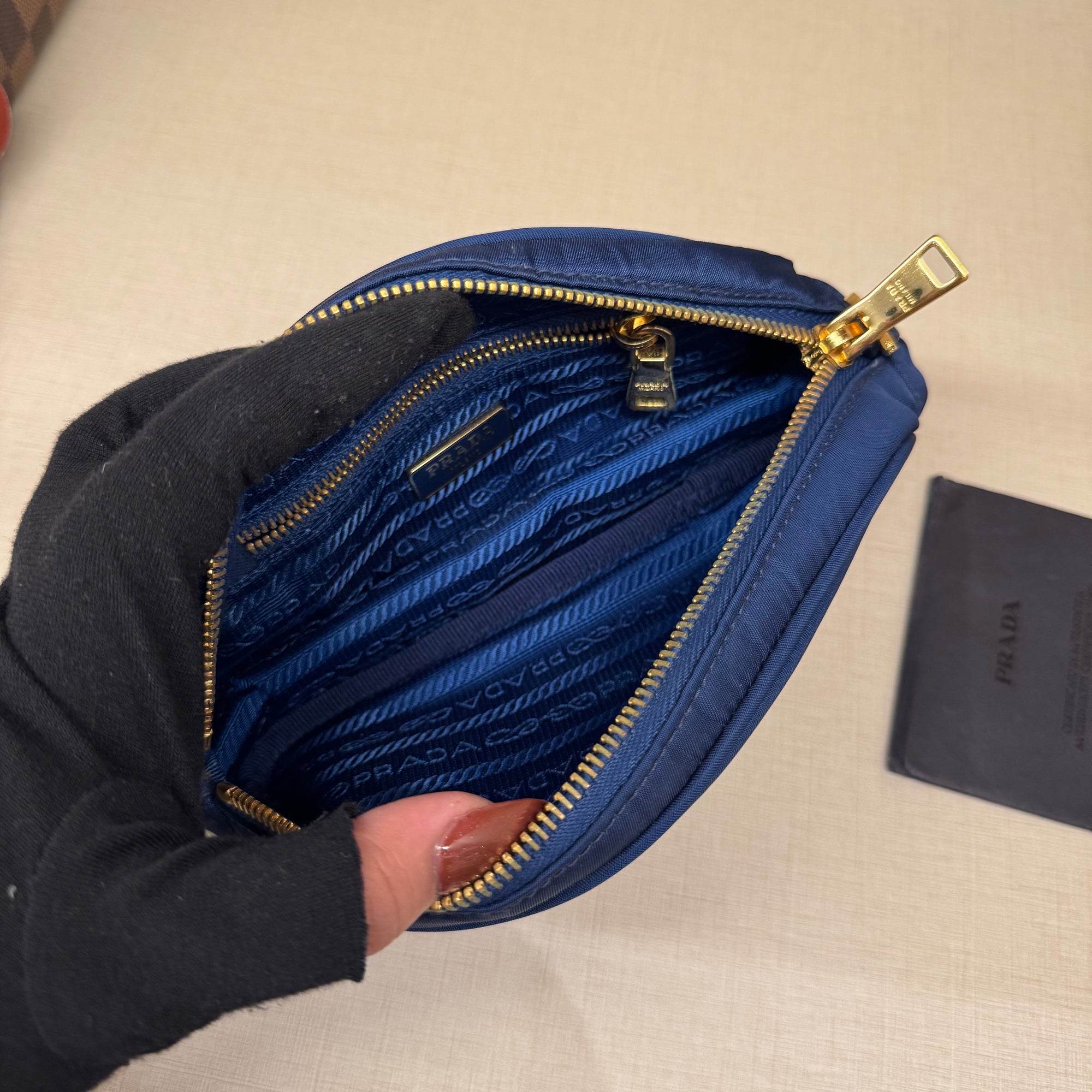 Prada Wrislet Blue