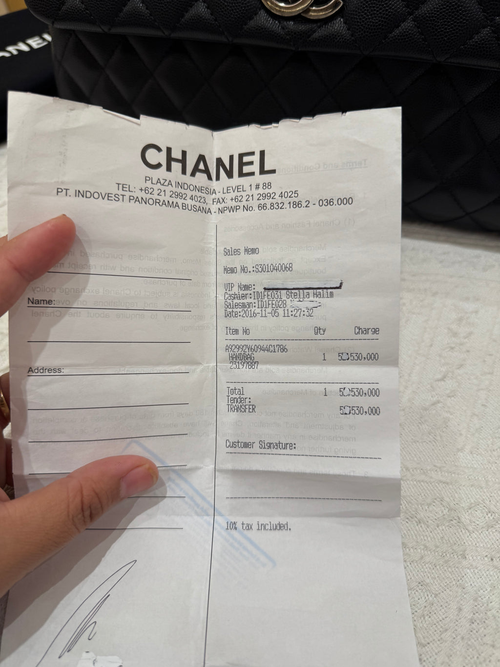 Chanel Coco Handle Large