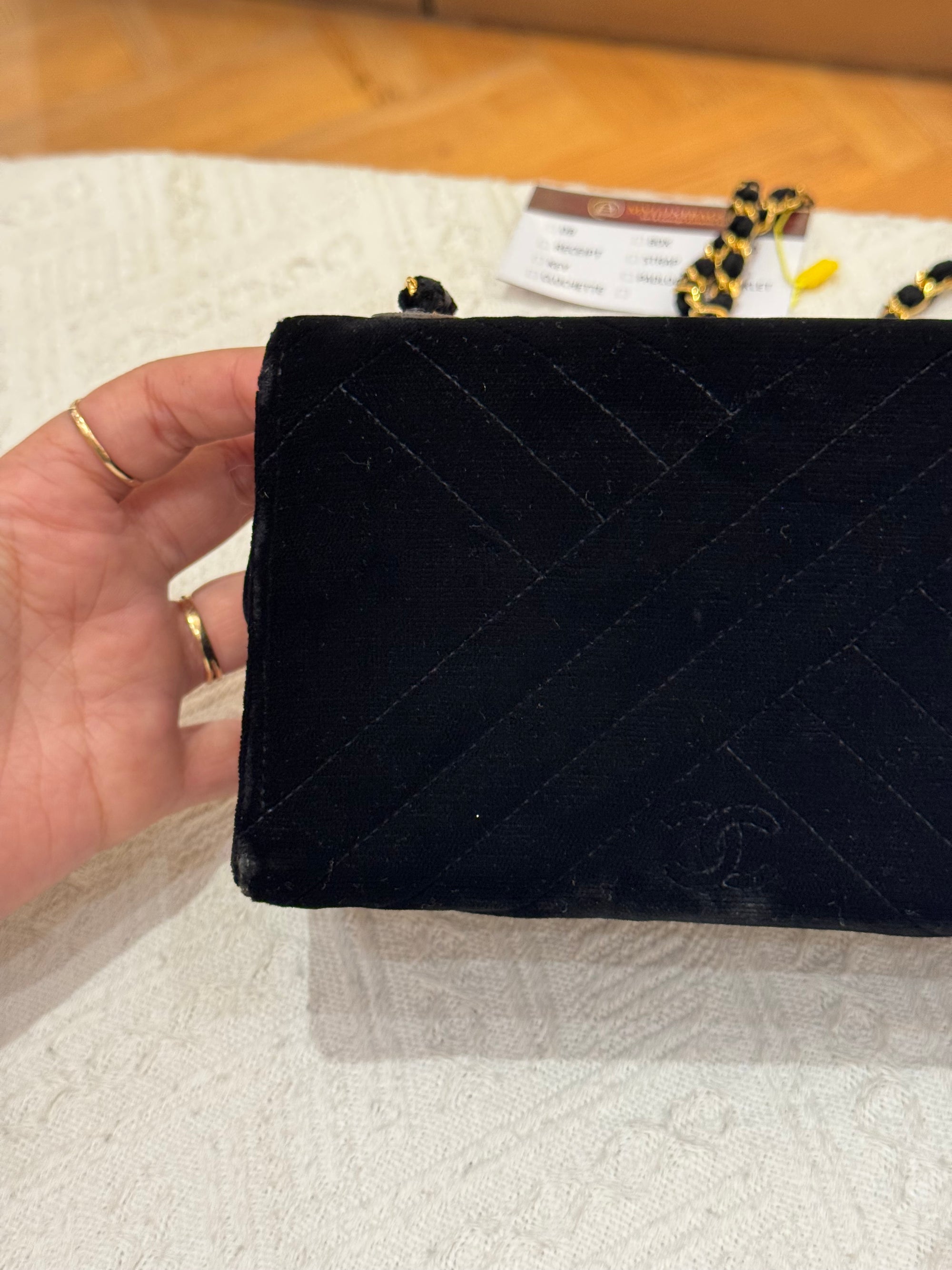 Chanel Mini Flap Velvet